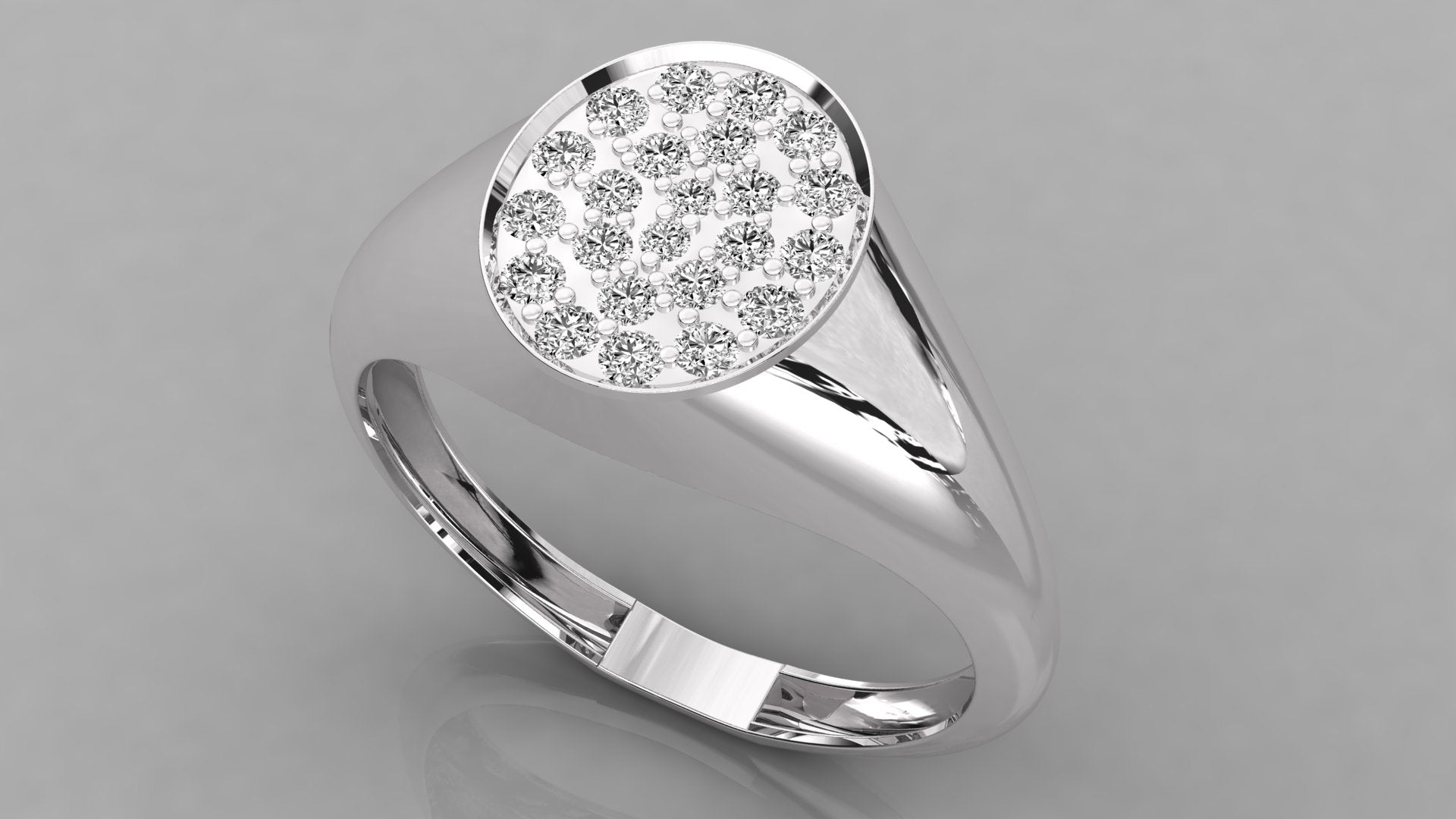 White Gold Ring