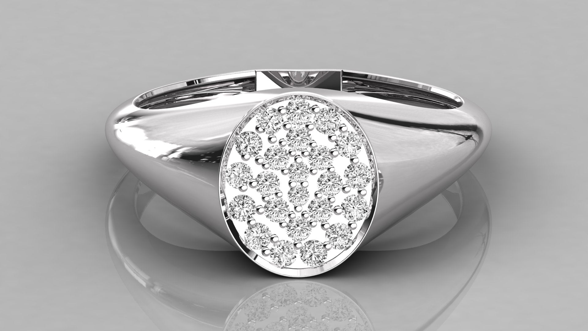 White Gold Ring