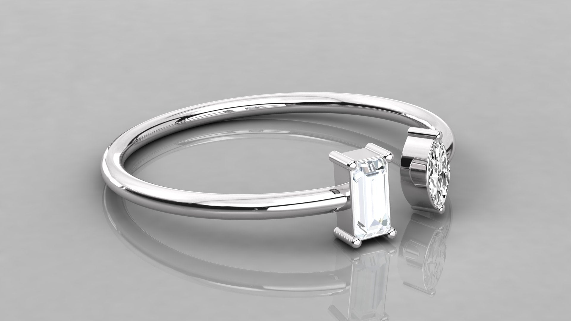 White Gold Ring