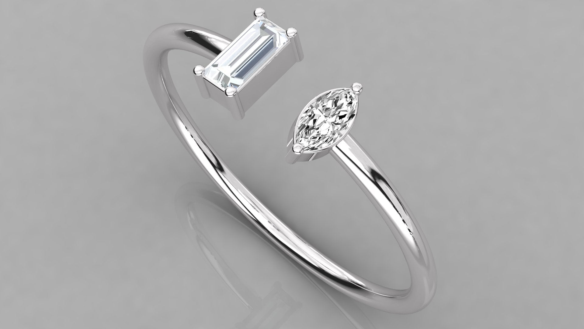 White Gold Ring