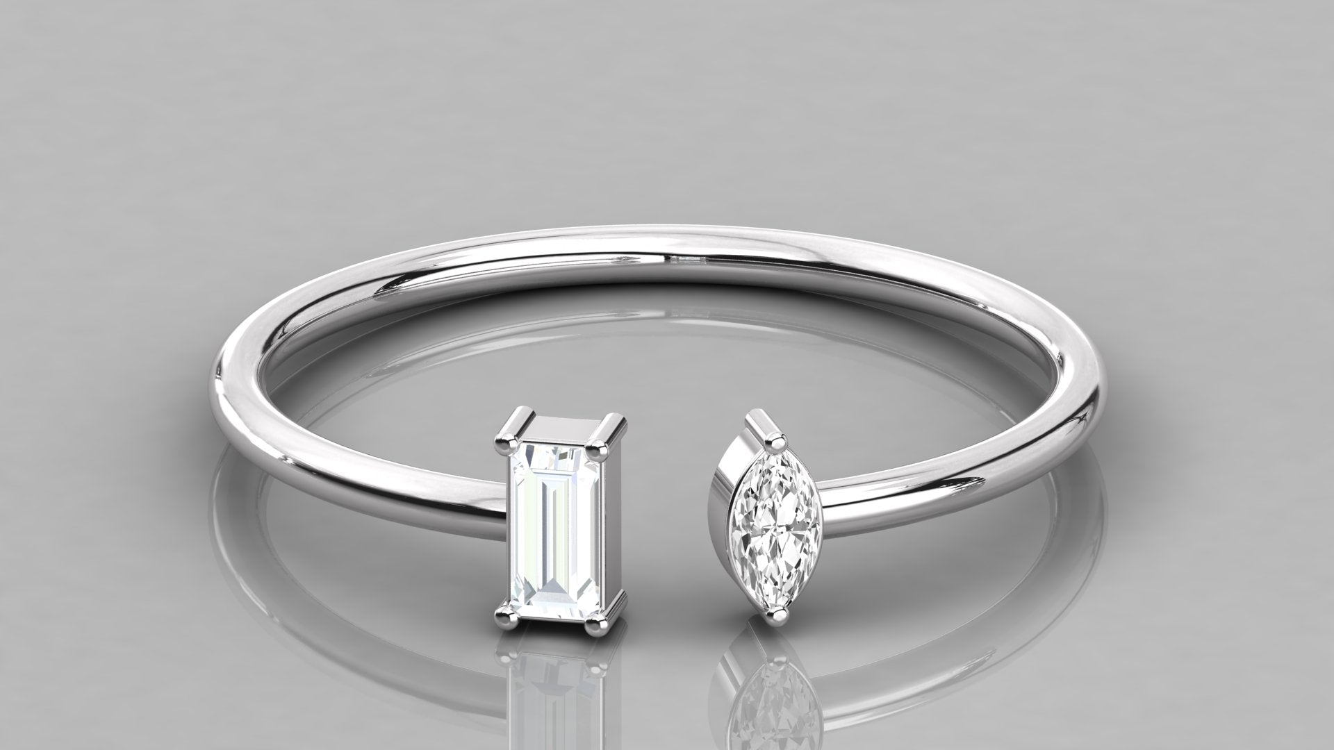 White Gold Ring