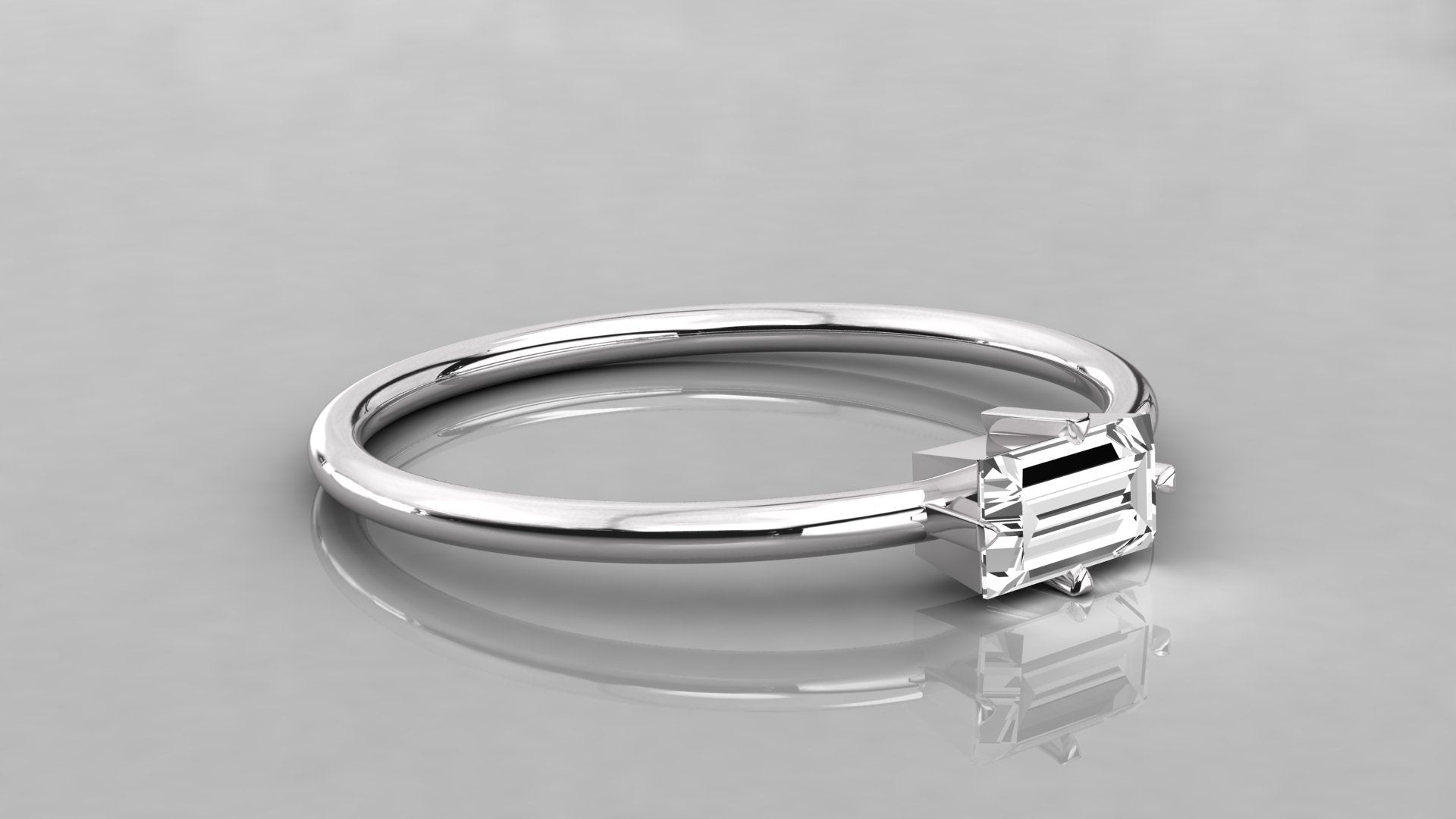 White Gold Ring