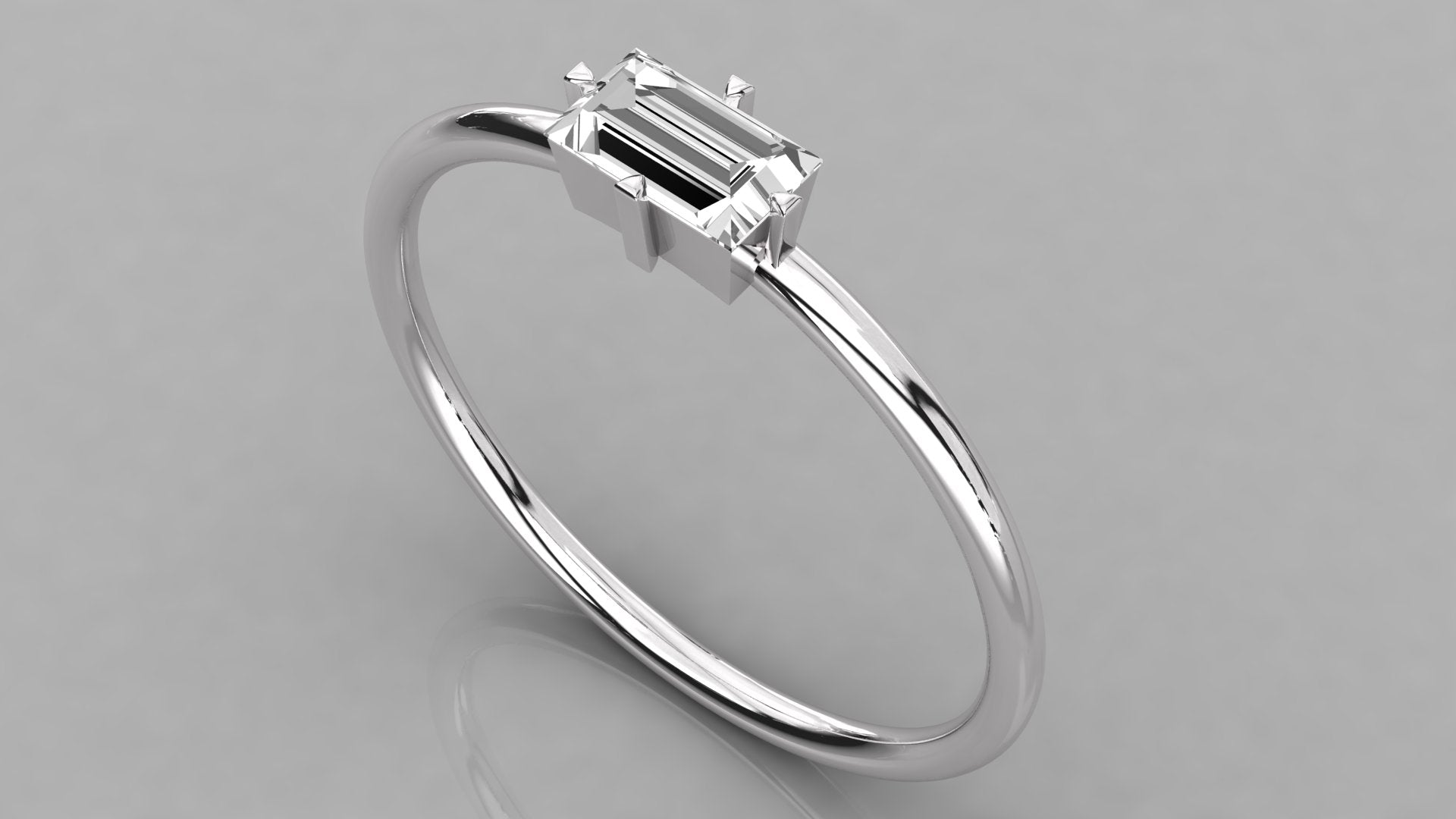 White Gold Ring