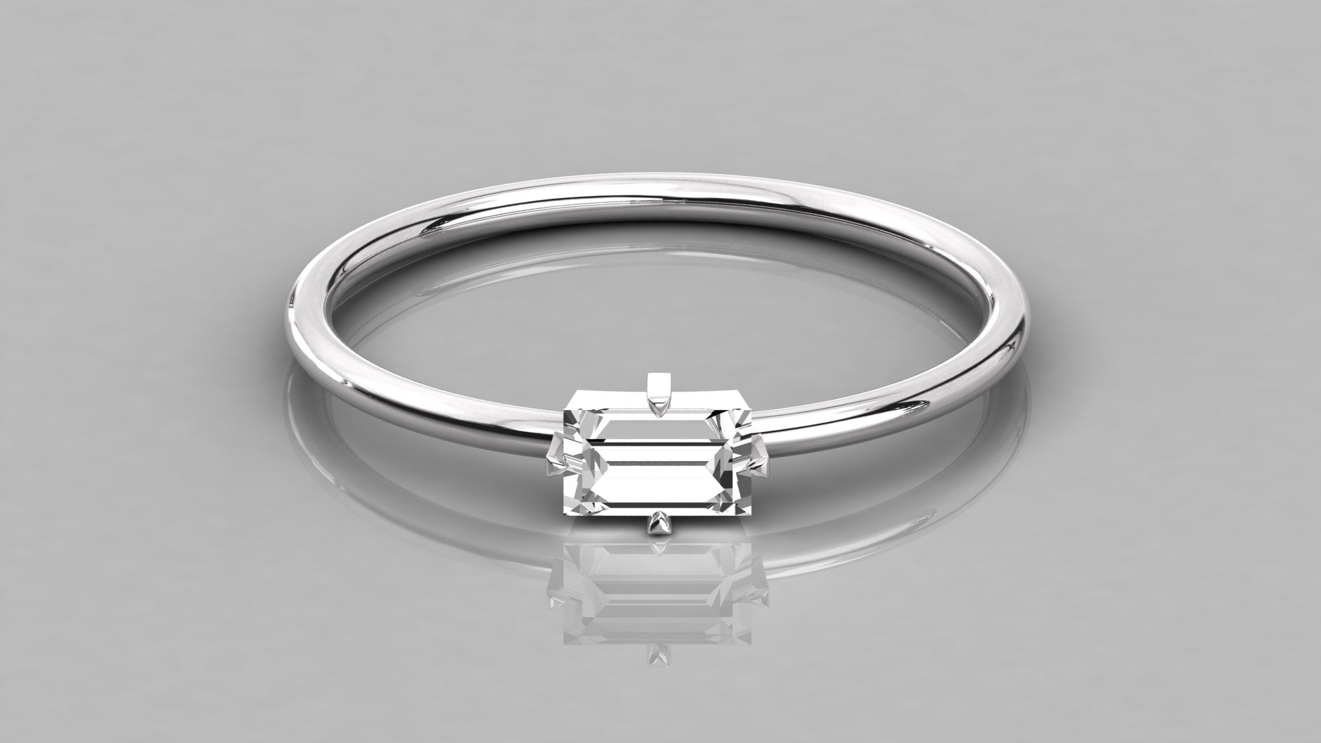 White Gold Ring