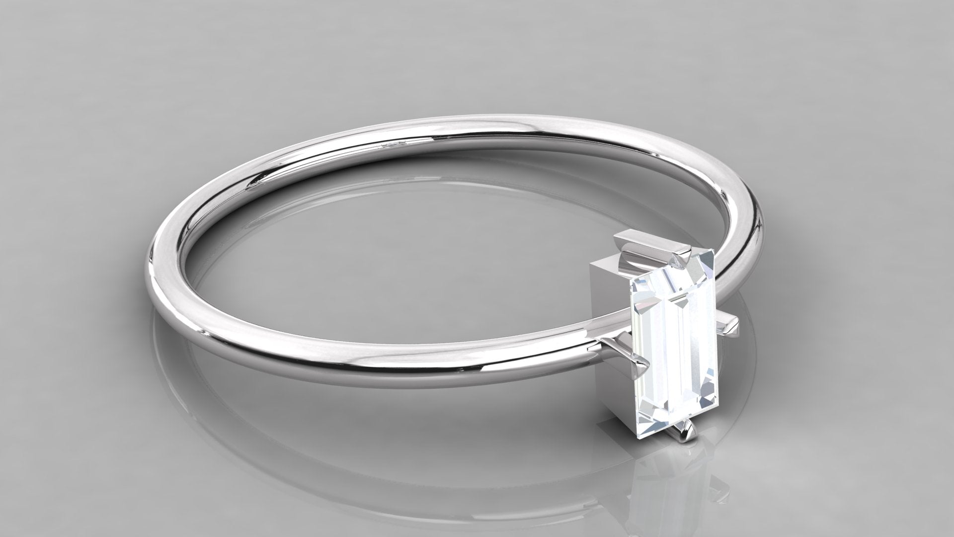 White Gold Ring