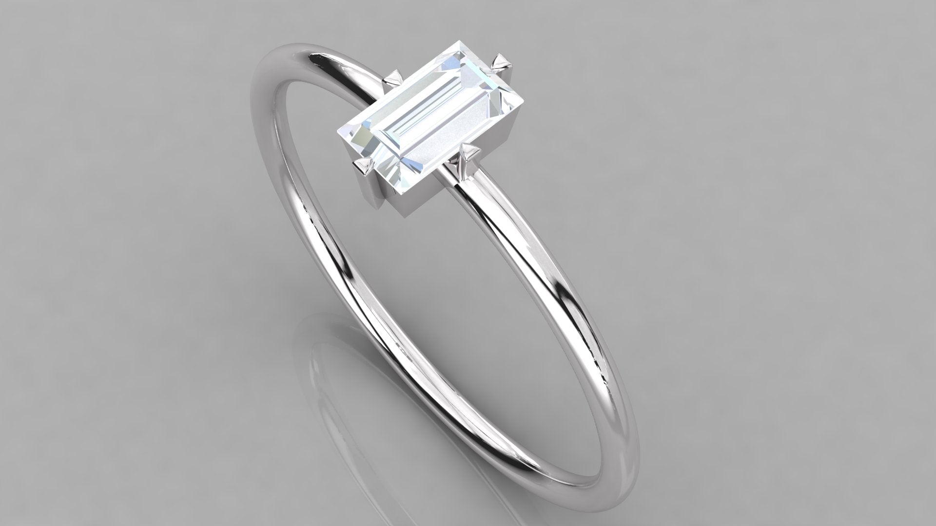 White Gold Ring