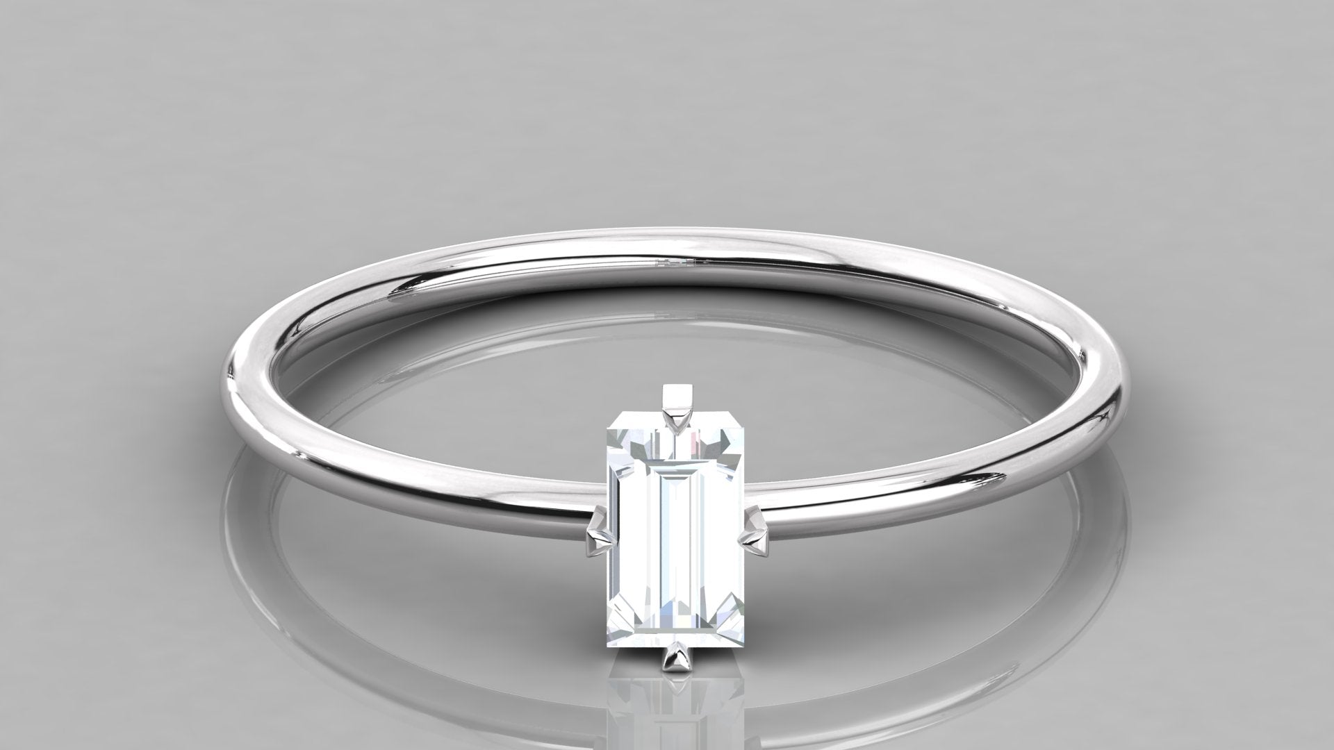 White Gold Ring