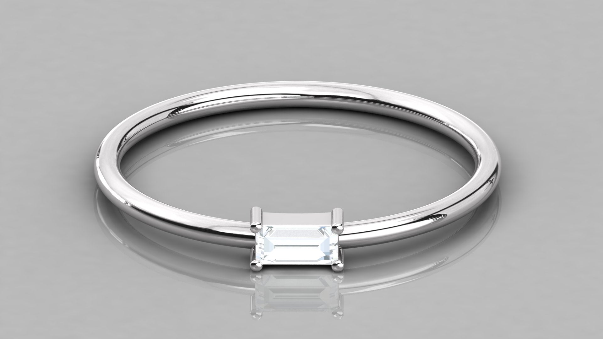 White Gold Ring