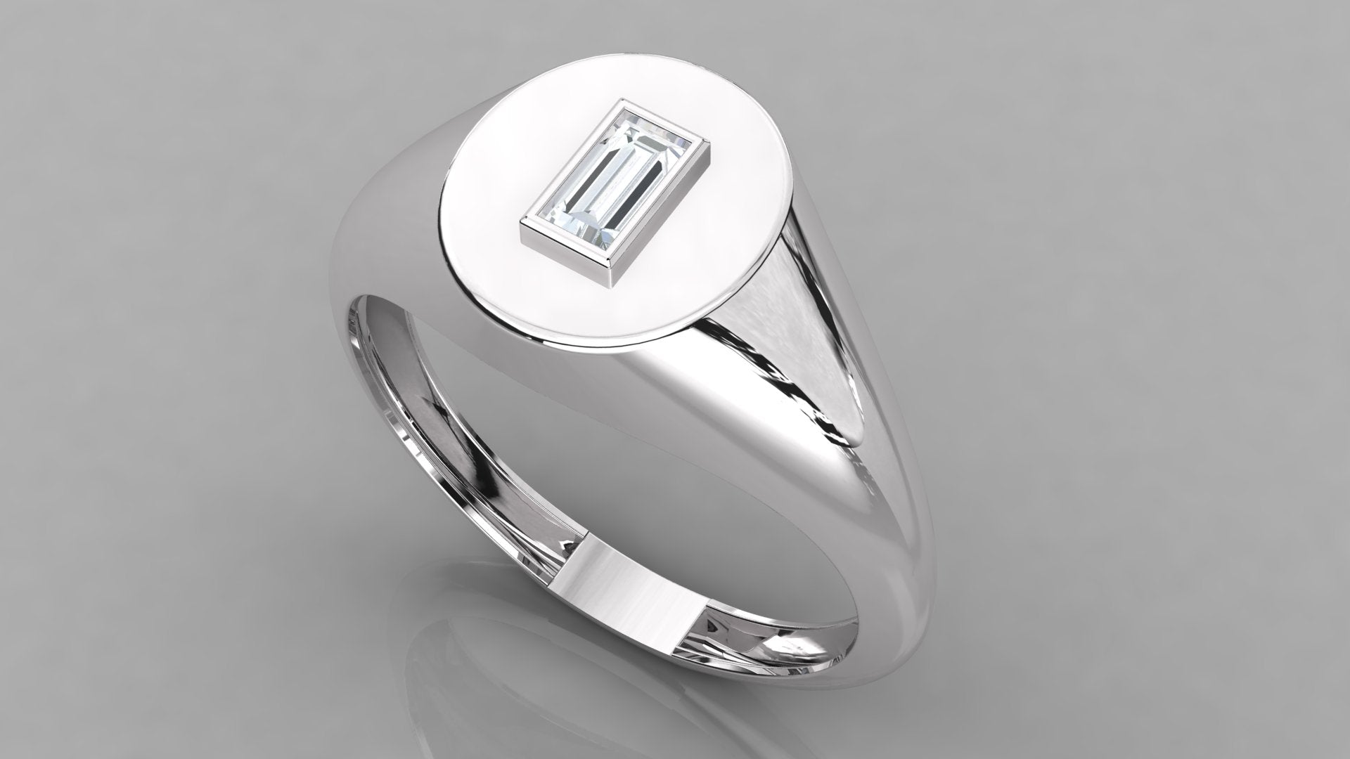 White Gold Ring