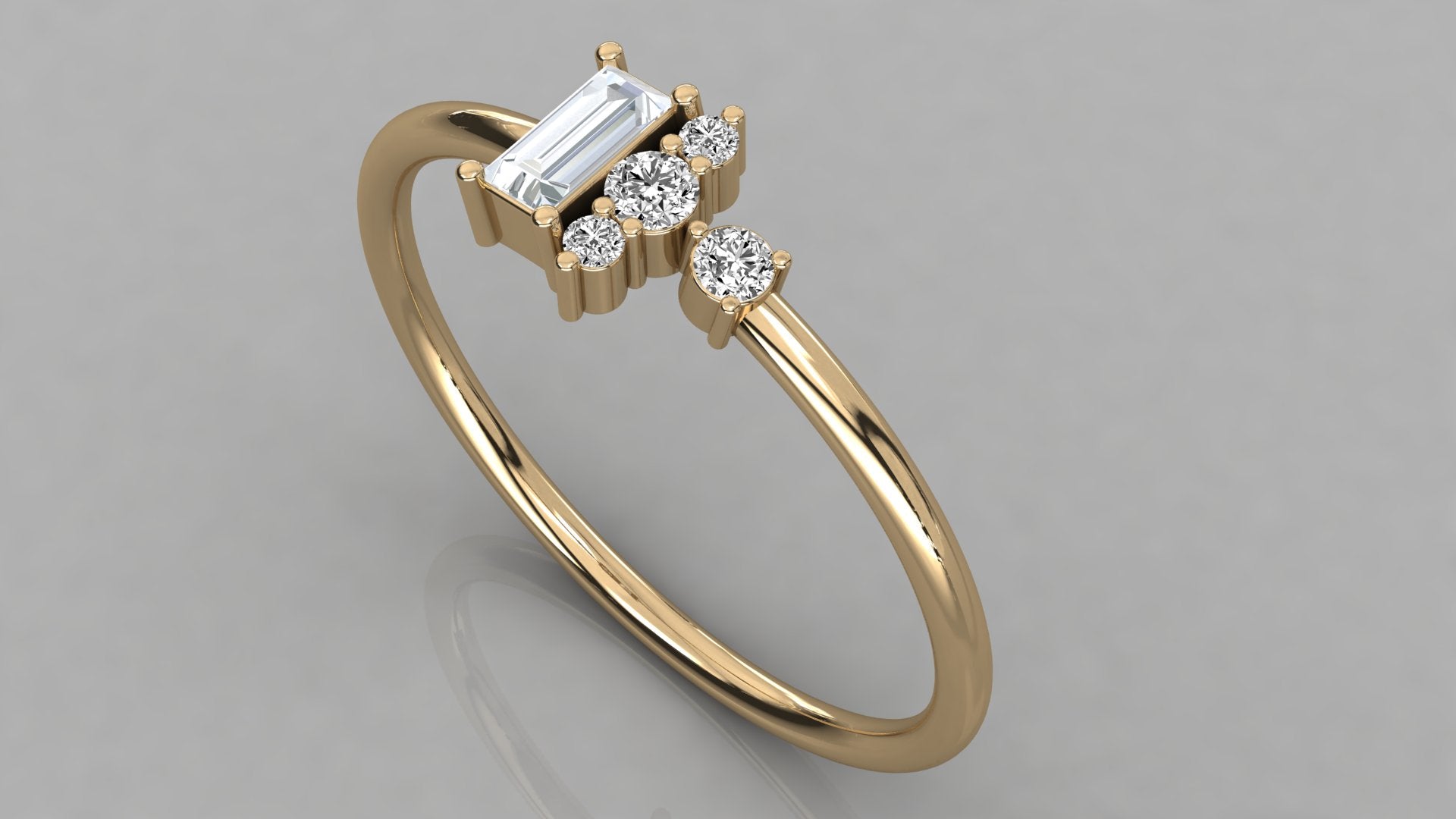 Yellow Gold Ring