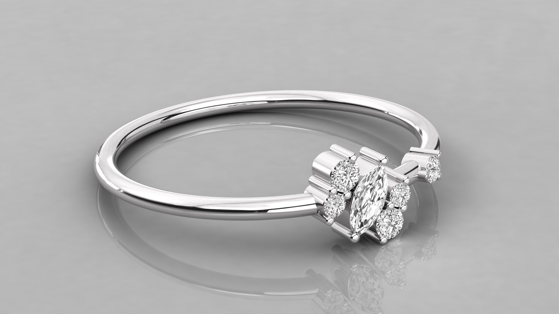 White Gold Ring