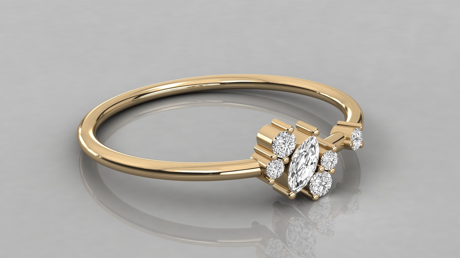 Yellow Gold Ring