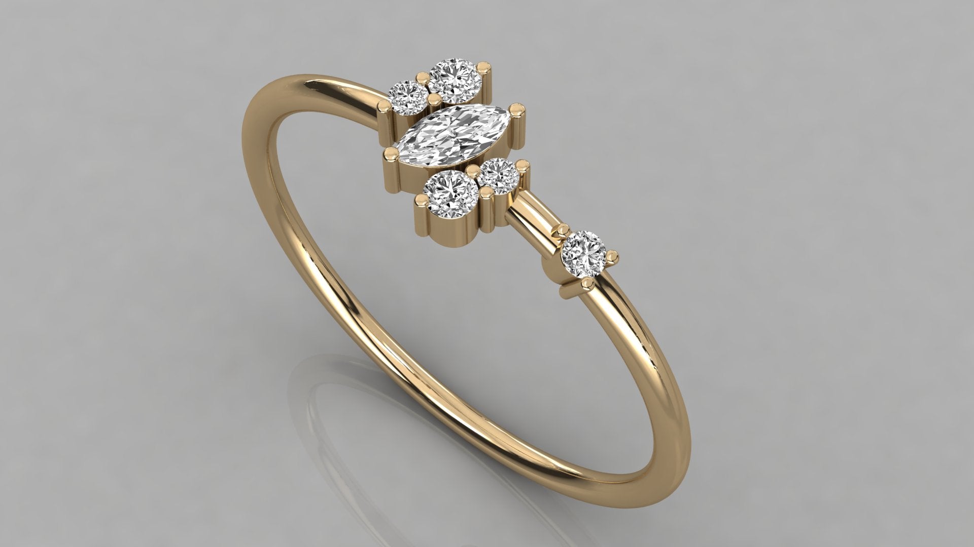 Yellow Gold Ring