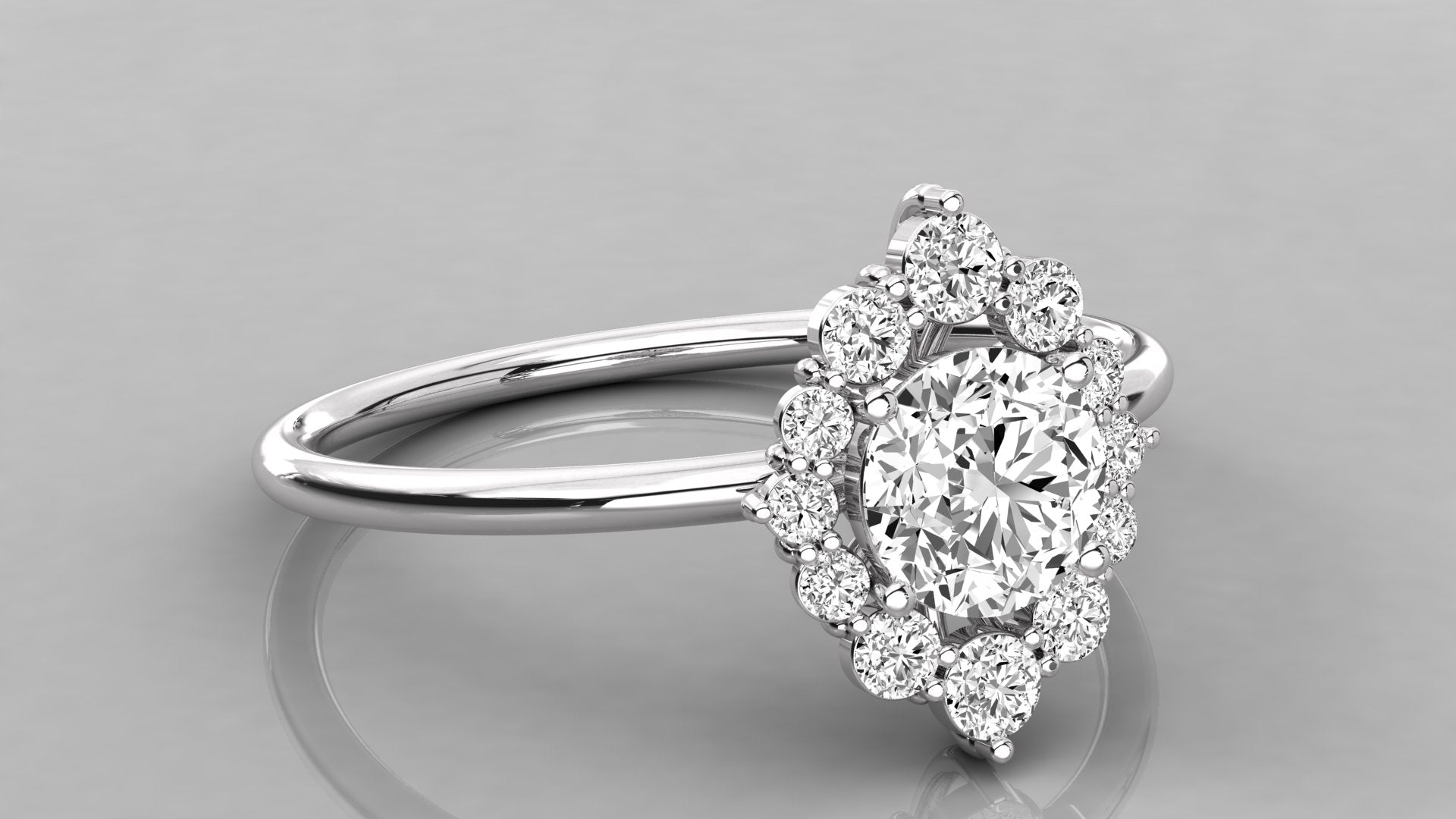 White Gold Ring