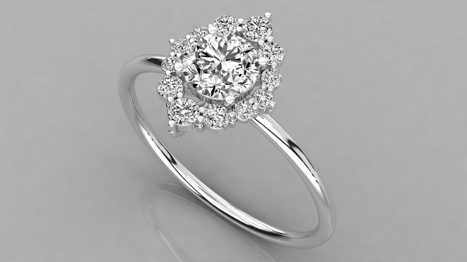 White Gold Ring