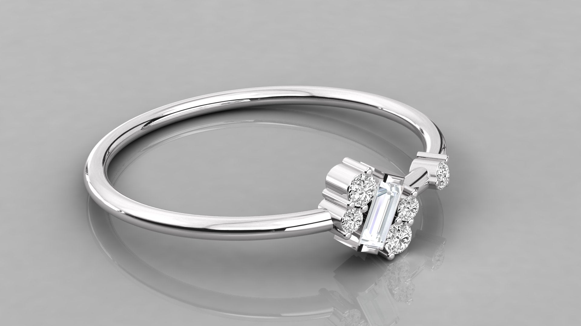 White Gold Ring