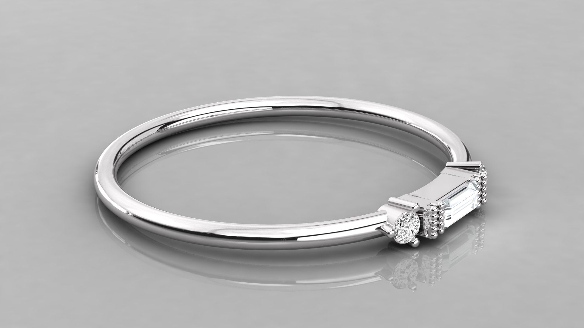 White Gold Ring