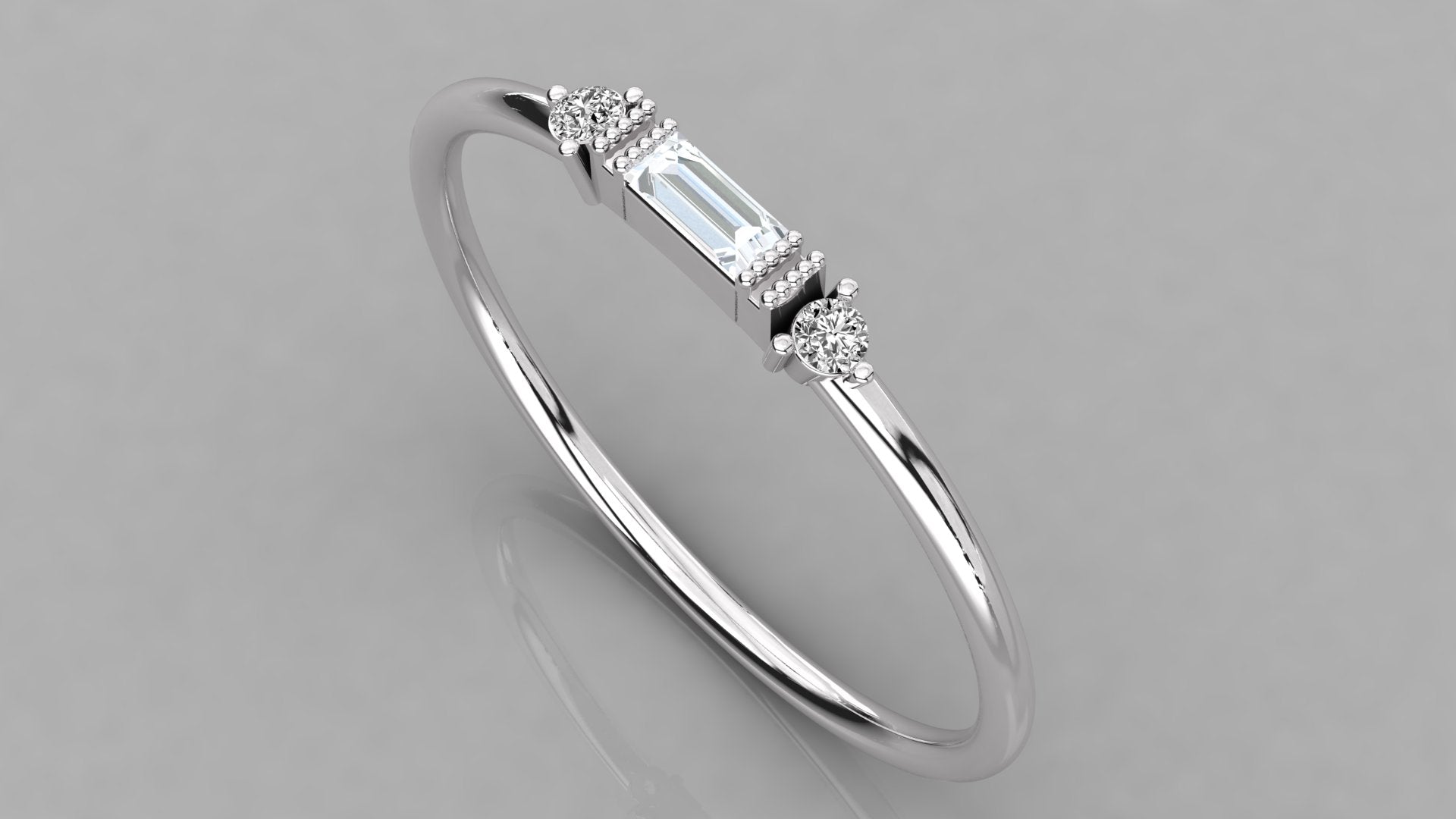 White Gold Ring