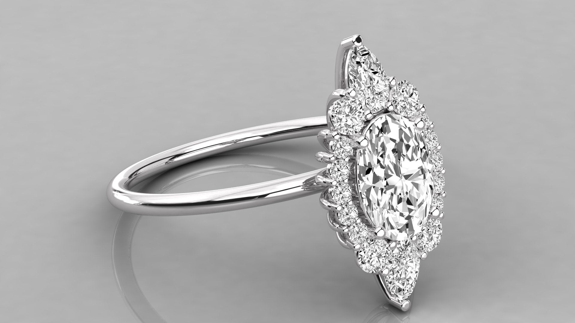 White Gold Ring