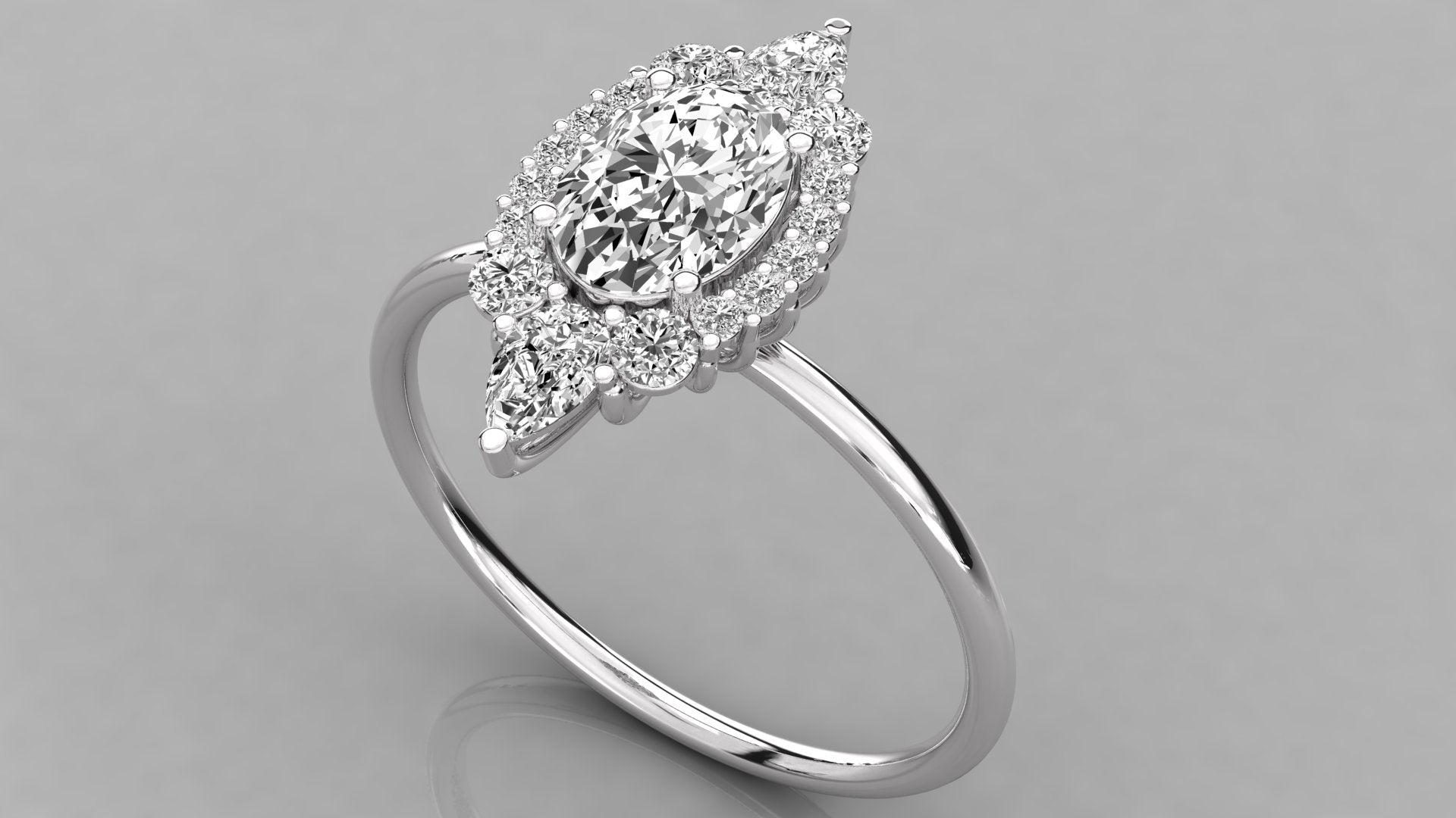 White Gold Ring