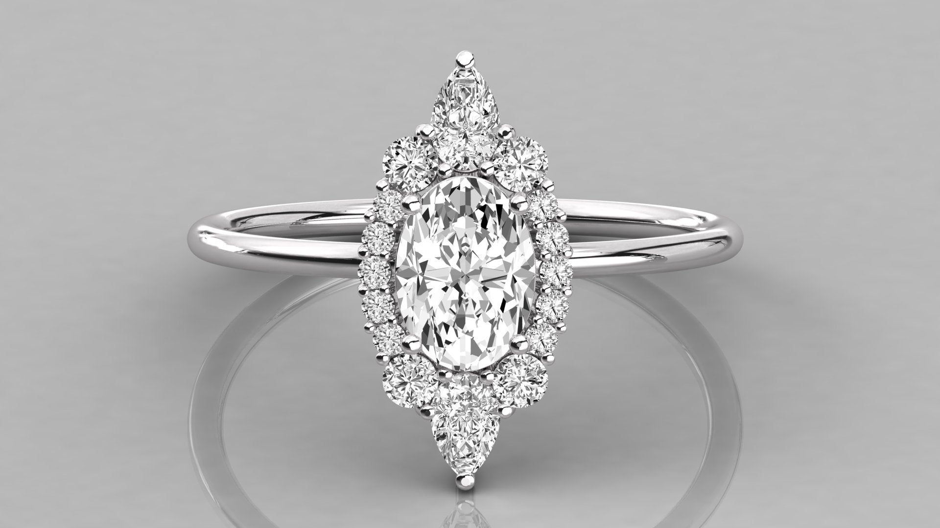 White Gold Ring