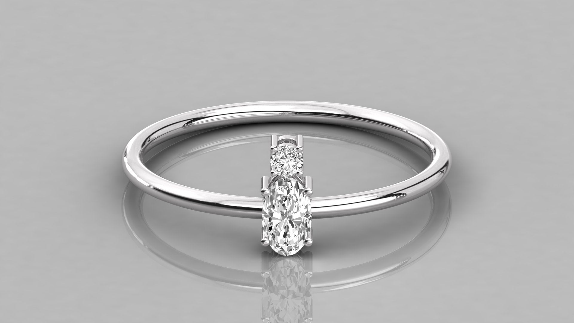 White Gold Ring
