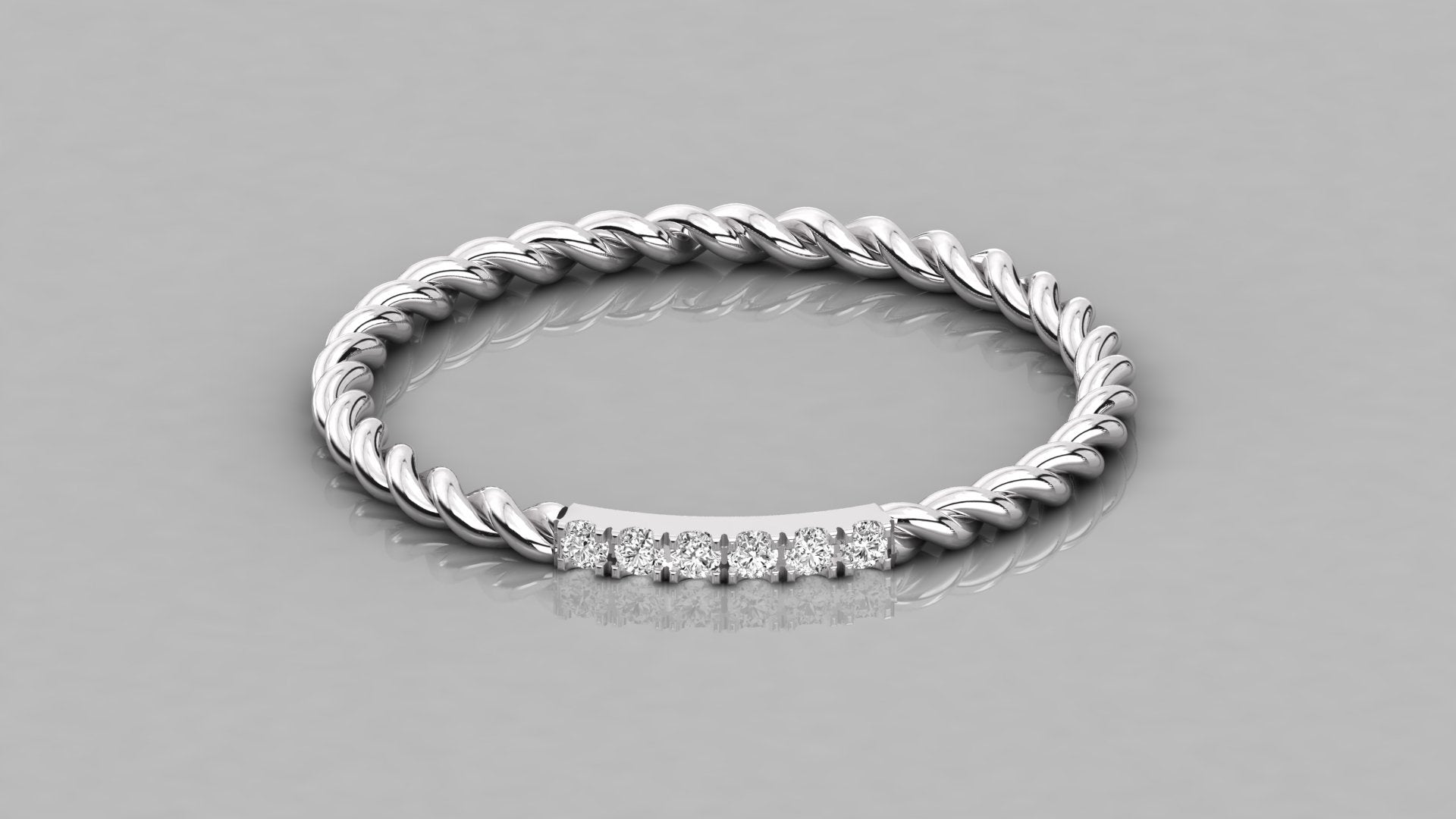 White Gold Ring