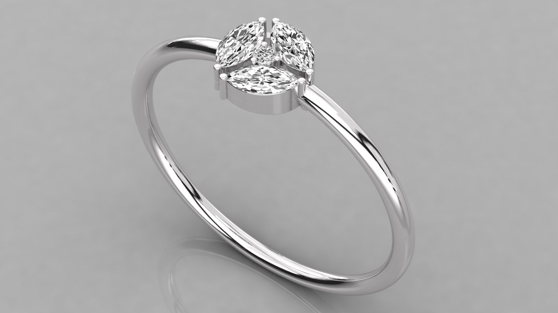 White Gold Ring