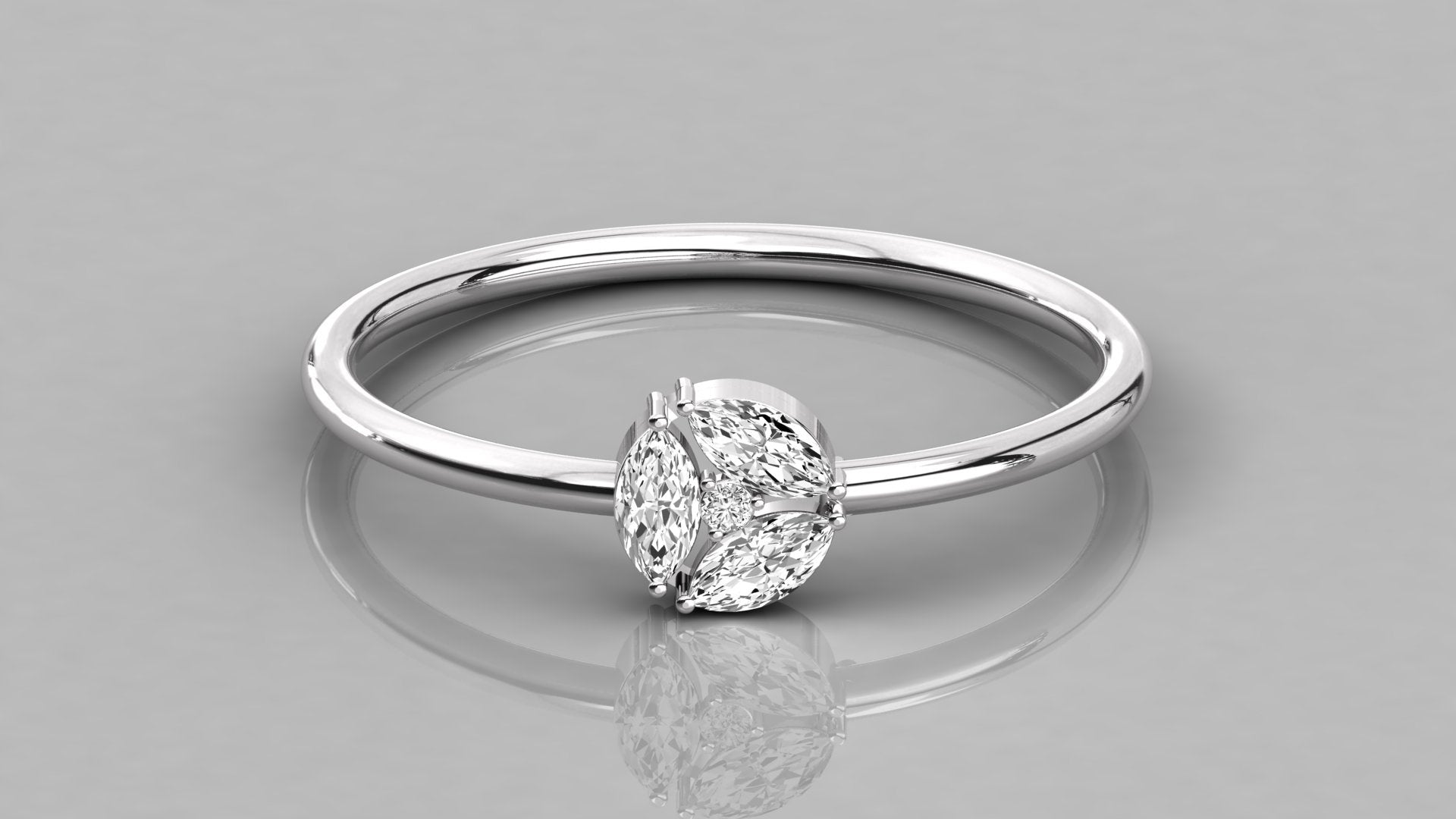 White Gold Ring