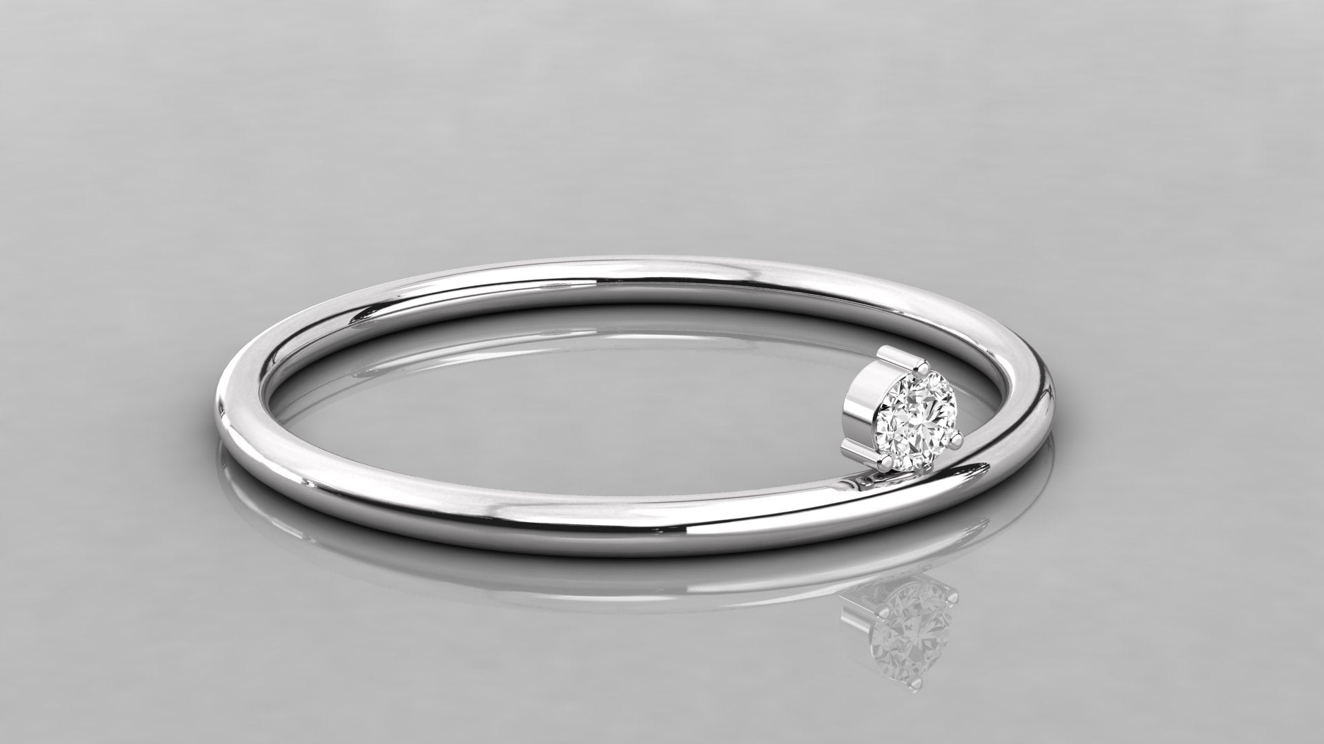 White Gold Ring
