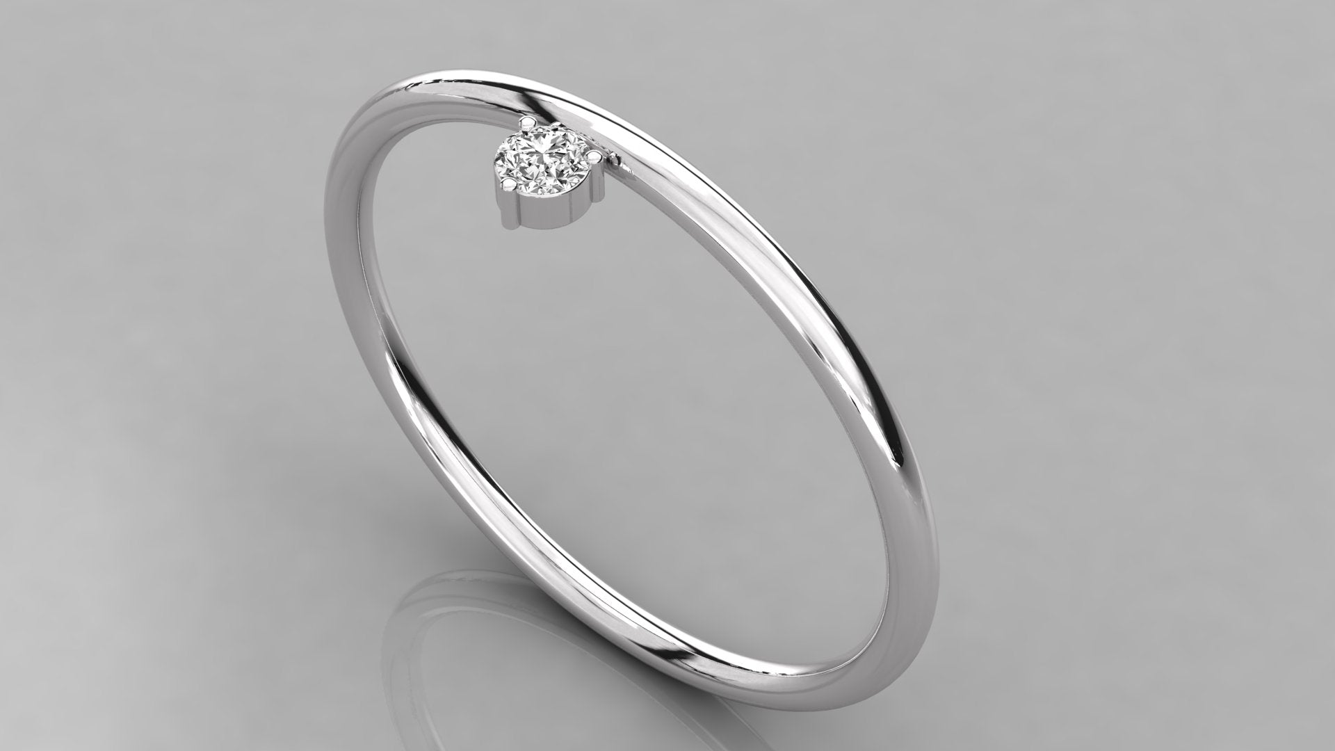 White Gold Ring