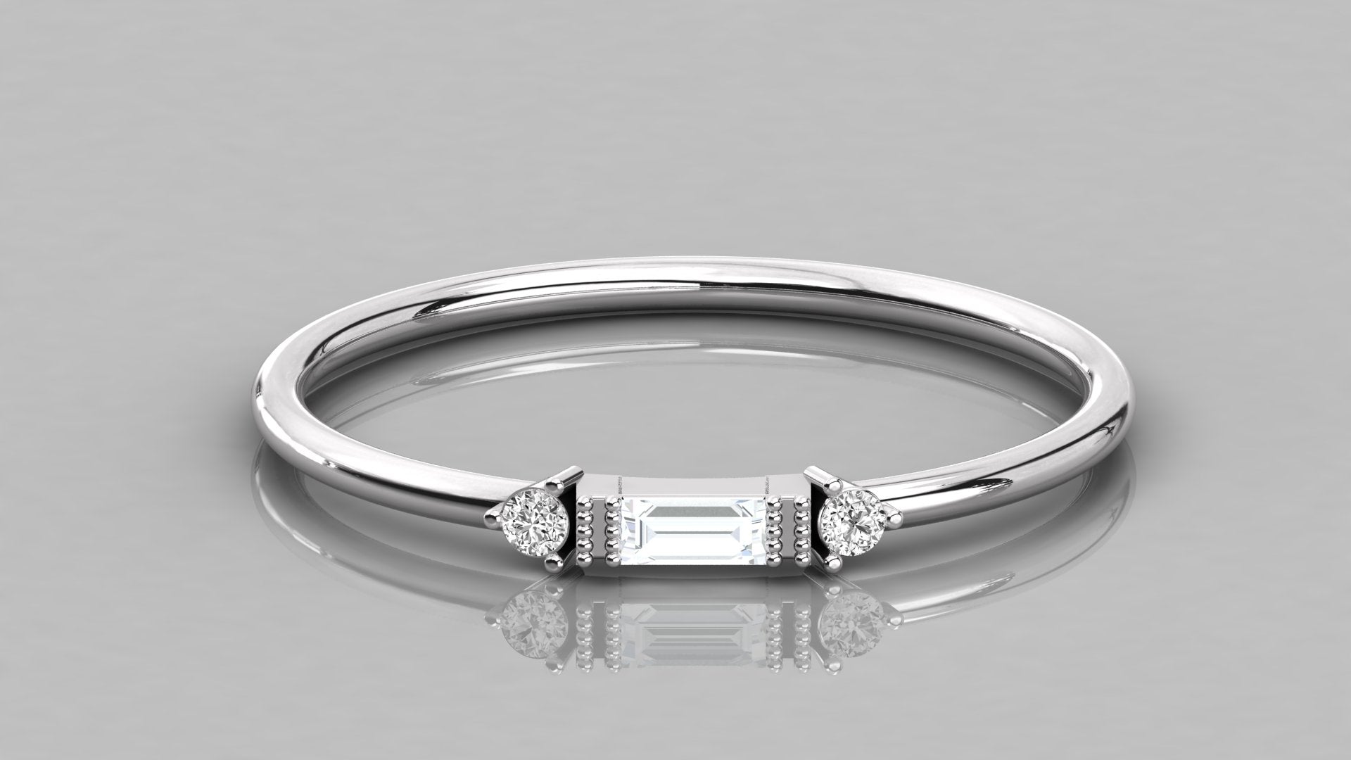 White Gold Ring