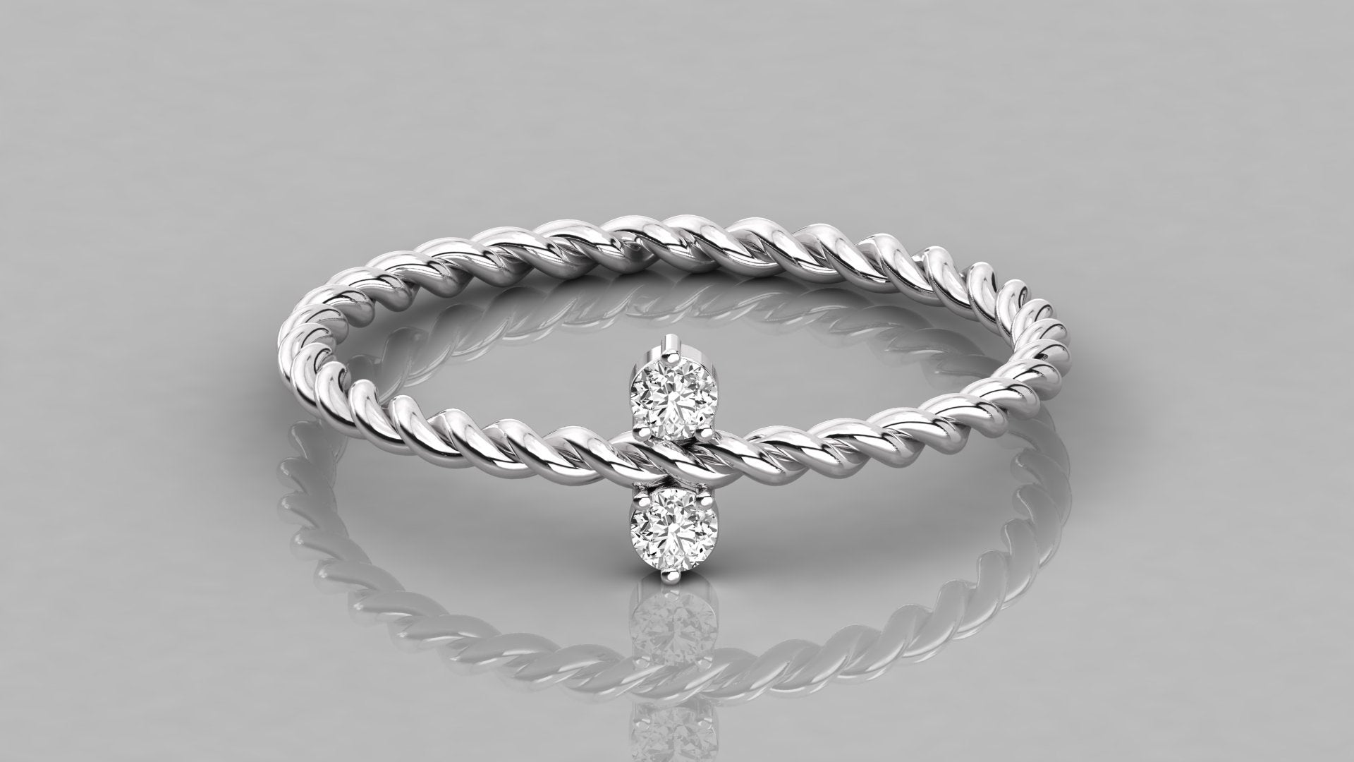 White Gold Ring