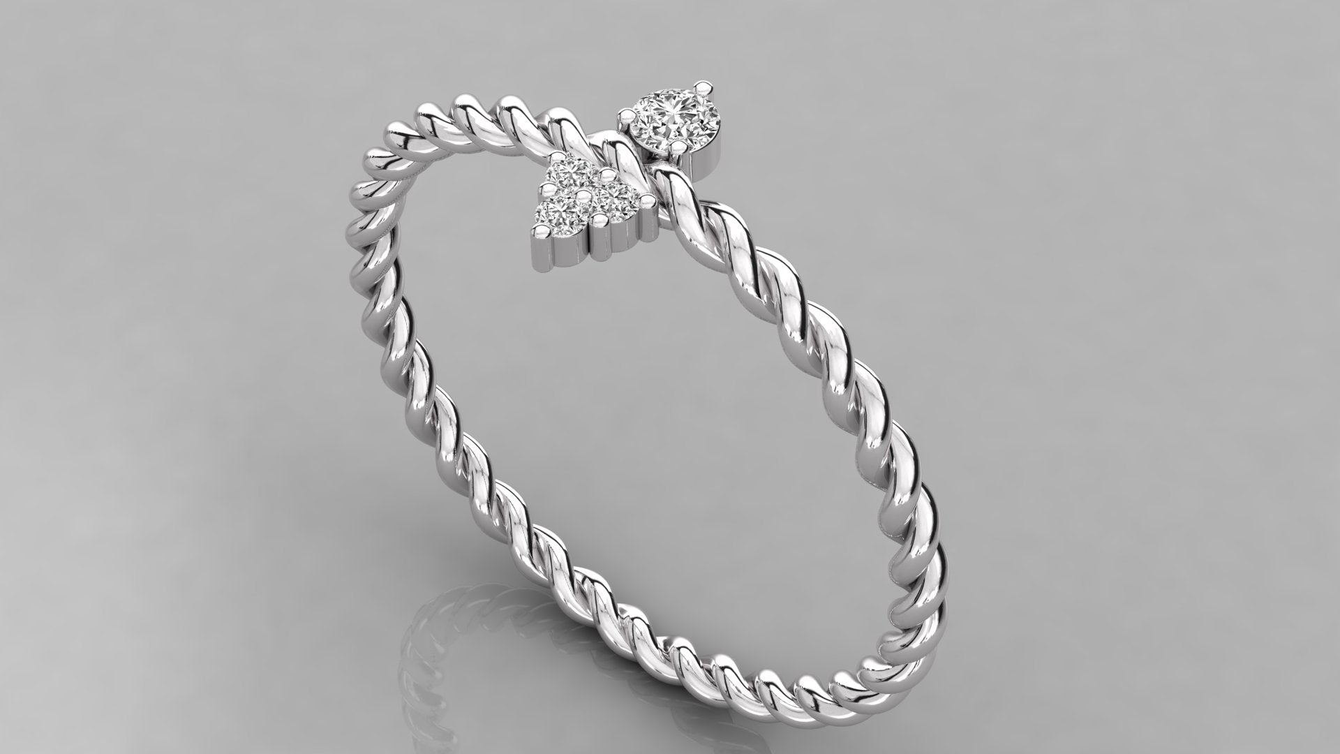 White Gold Ring