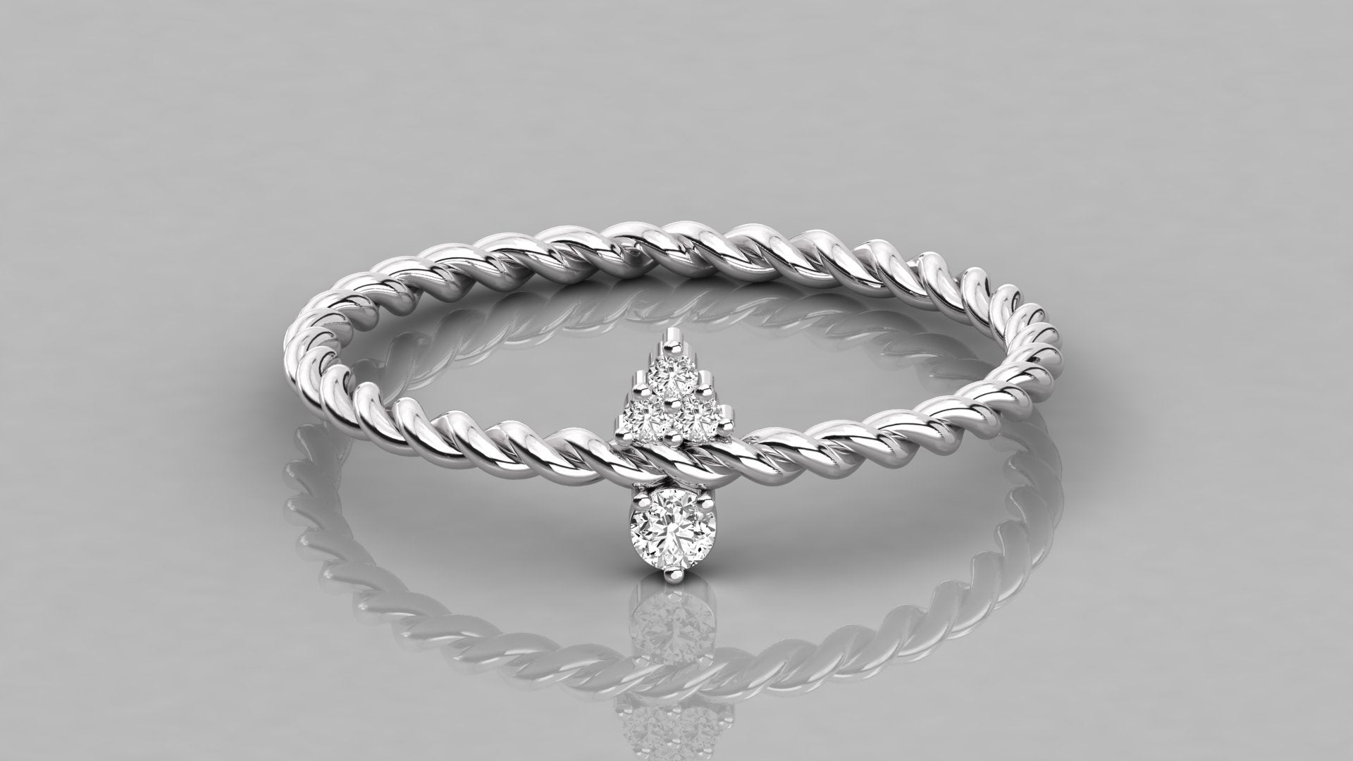White Gold Ring