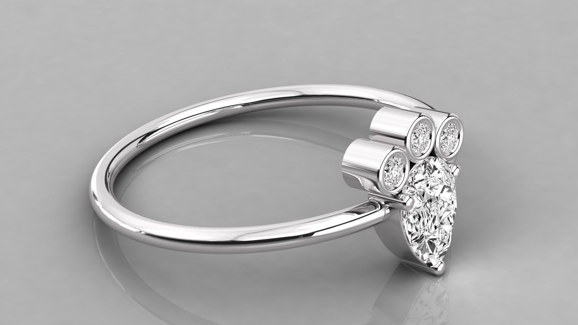 White Gold Ring