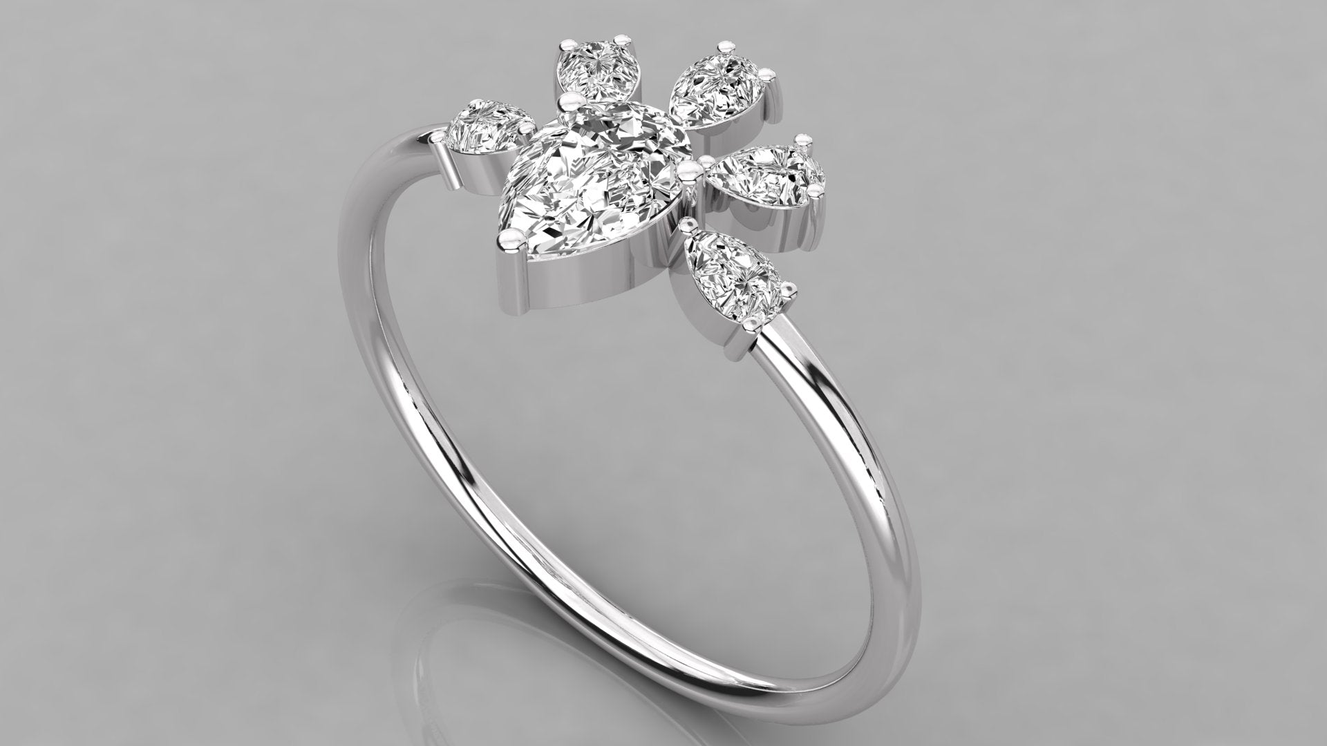 White Gold Ring