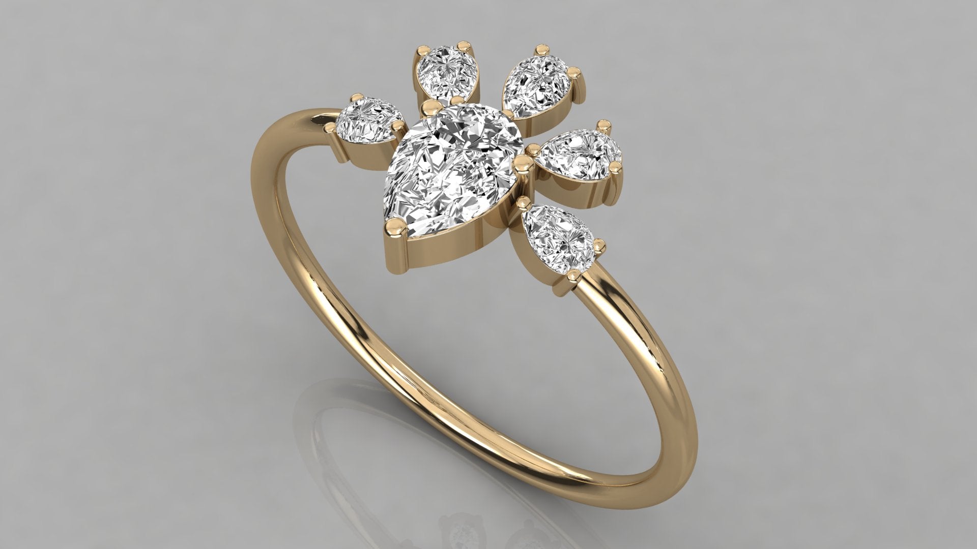 Yellow Gold Ring