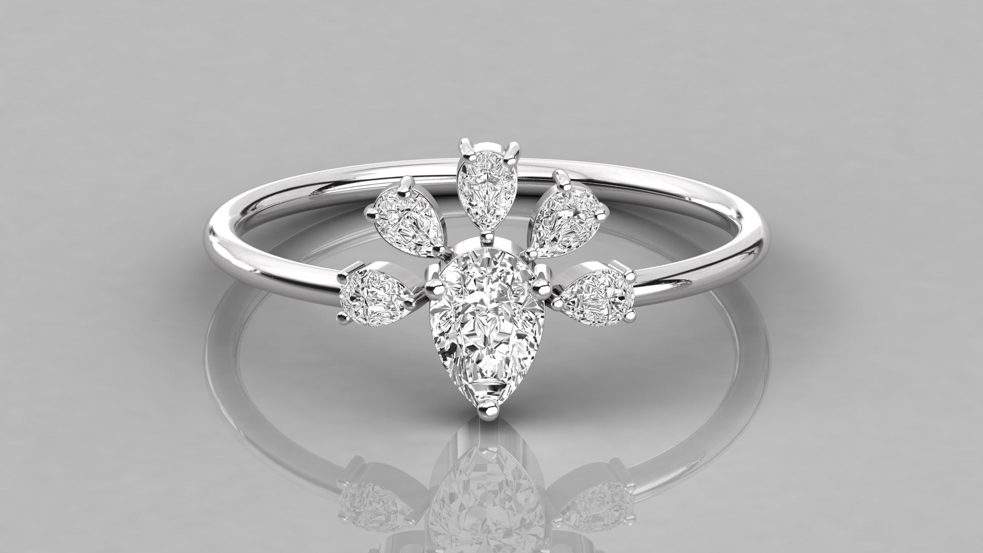 White Gold Ring