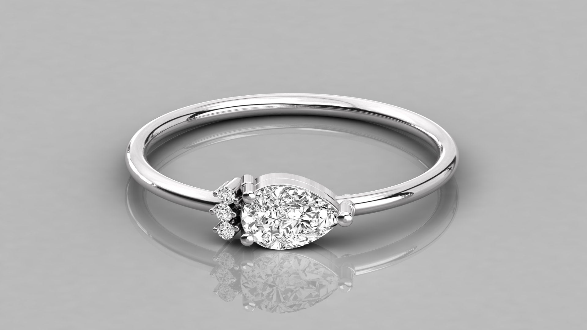 White Gold Ring