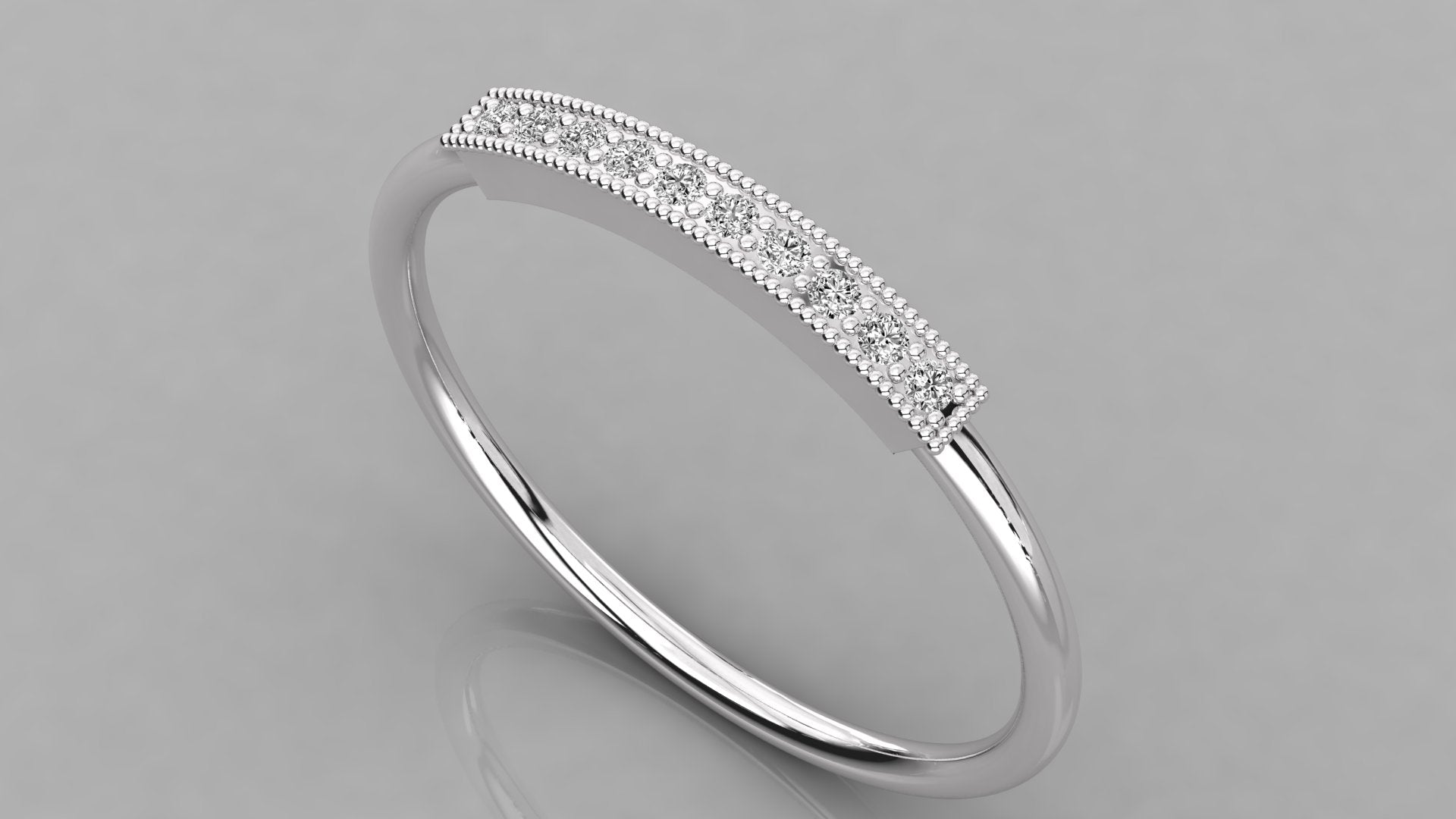 White Gold Ring