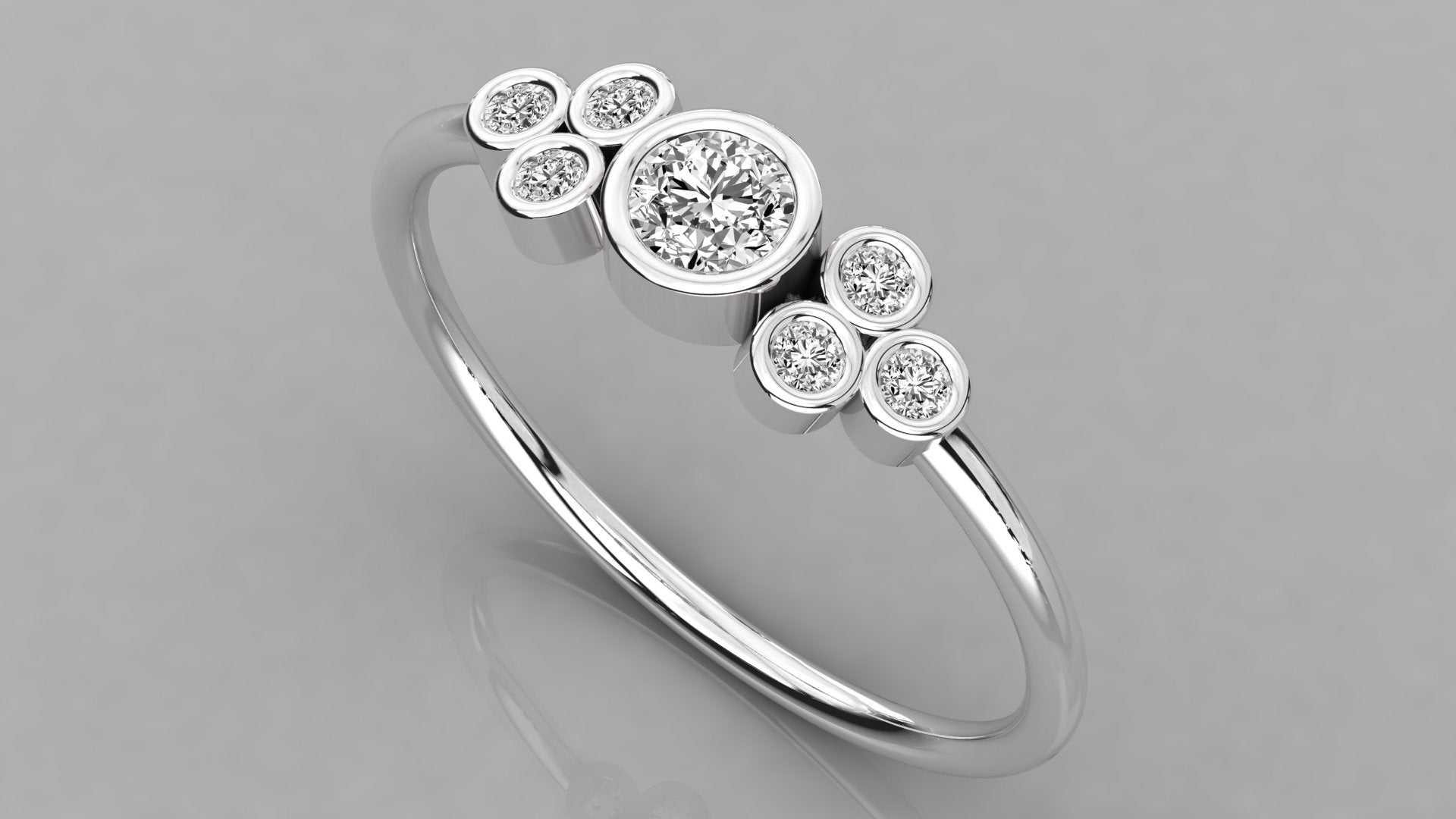 White Gold Ring