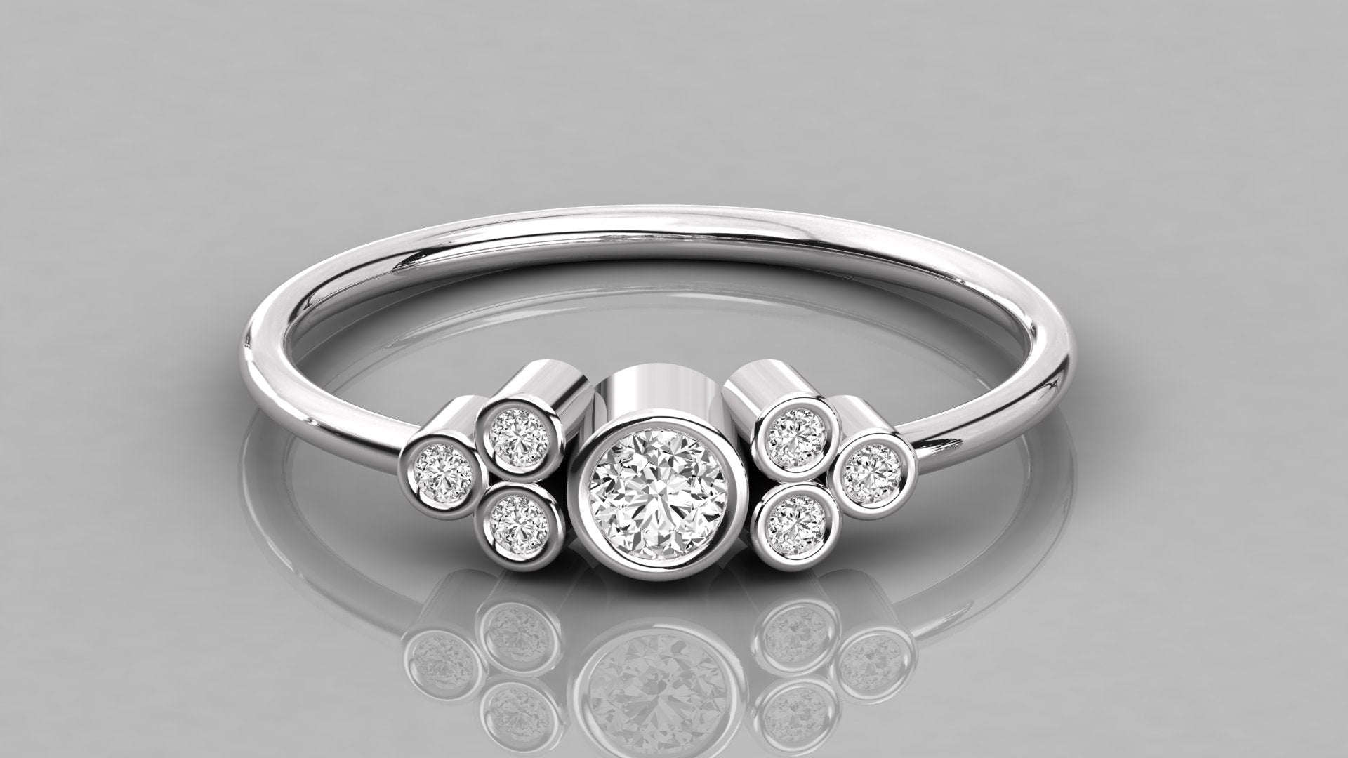 White Gold Ring