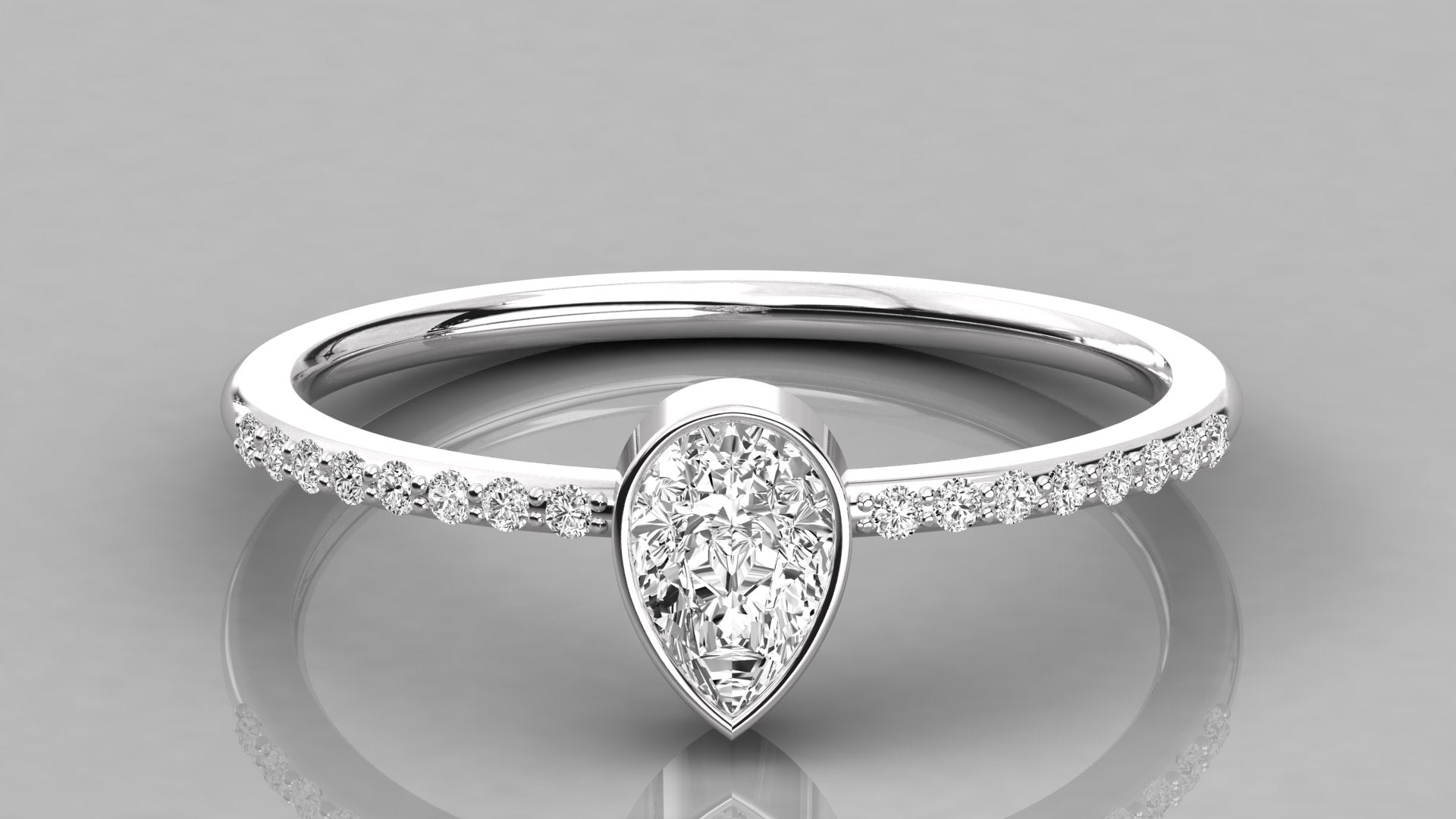 White Gold Ring