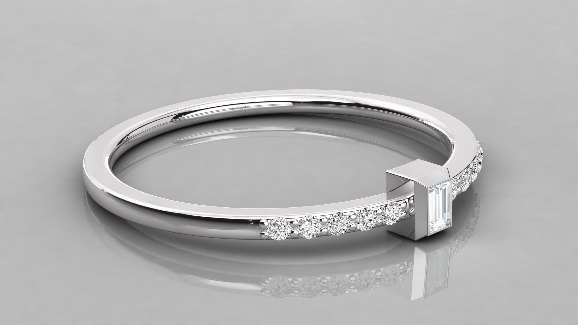 White Gold Ring