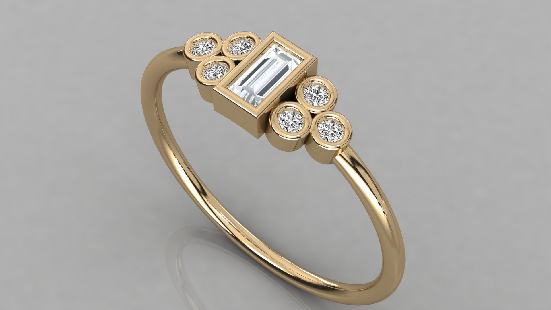 Yellow Gold Ring