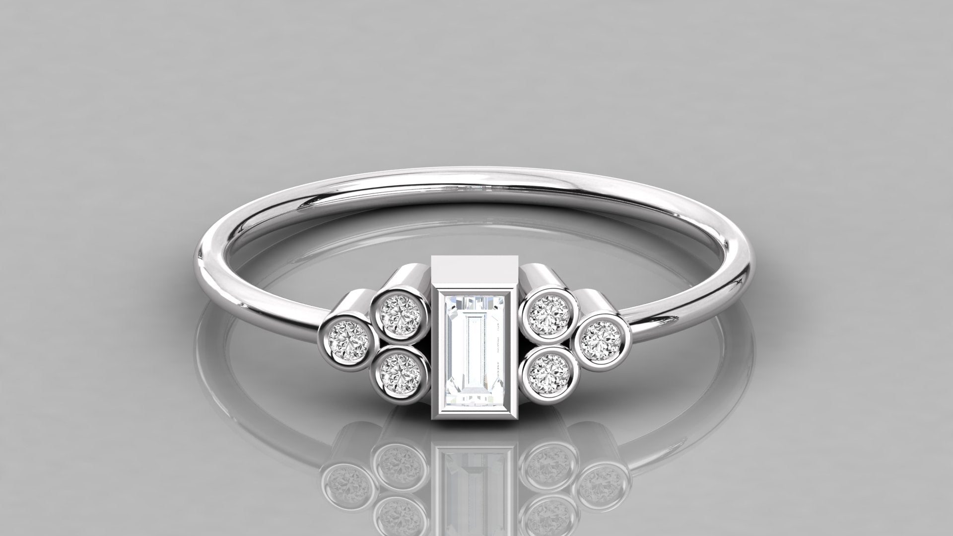 White Gold Ring