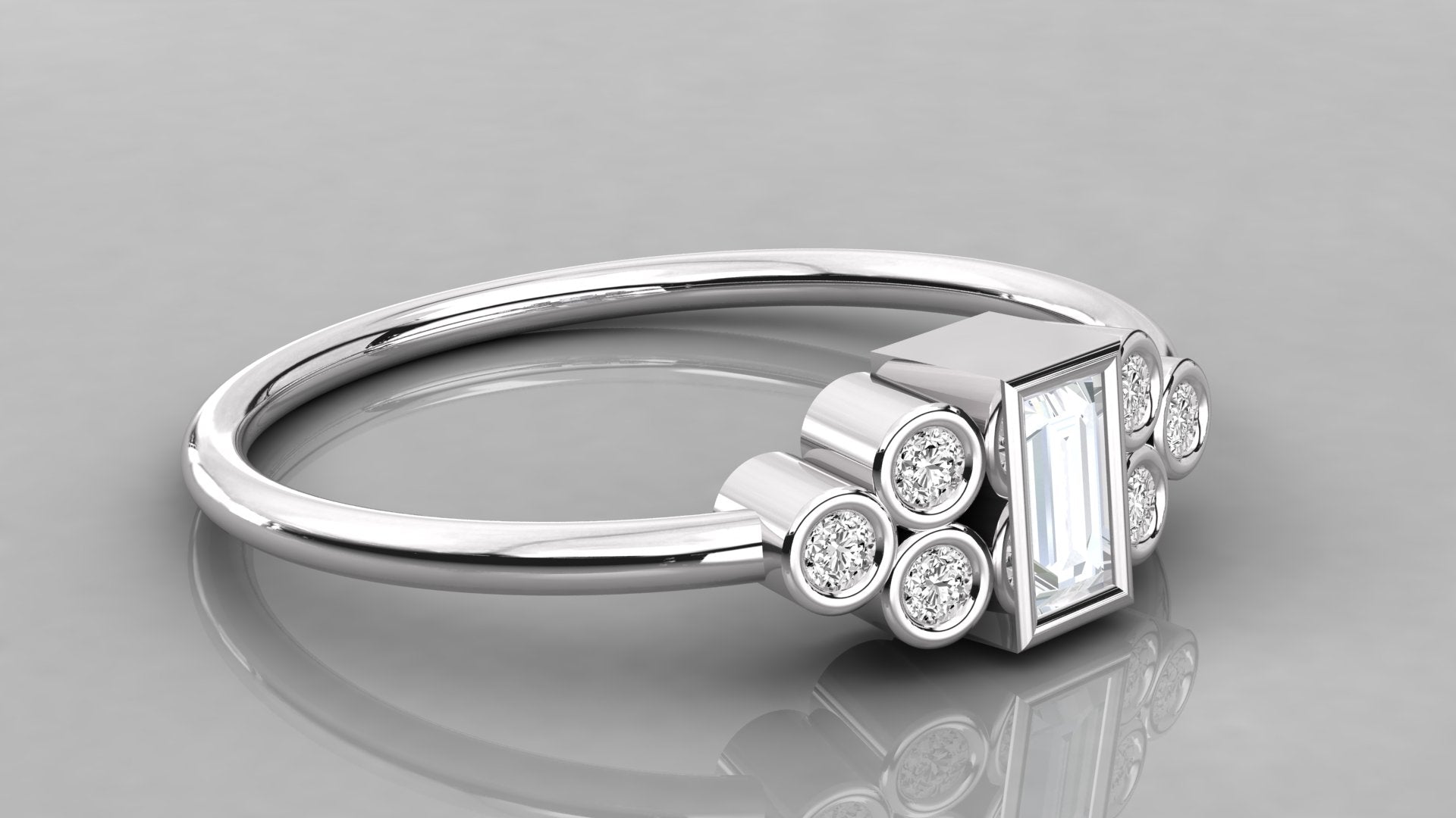 White Gold Ring
