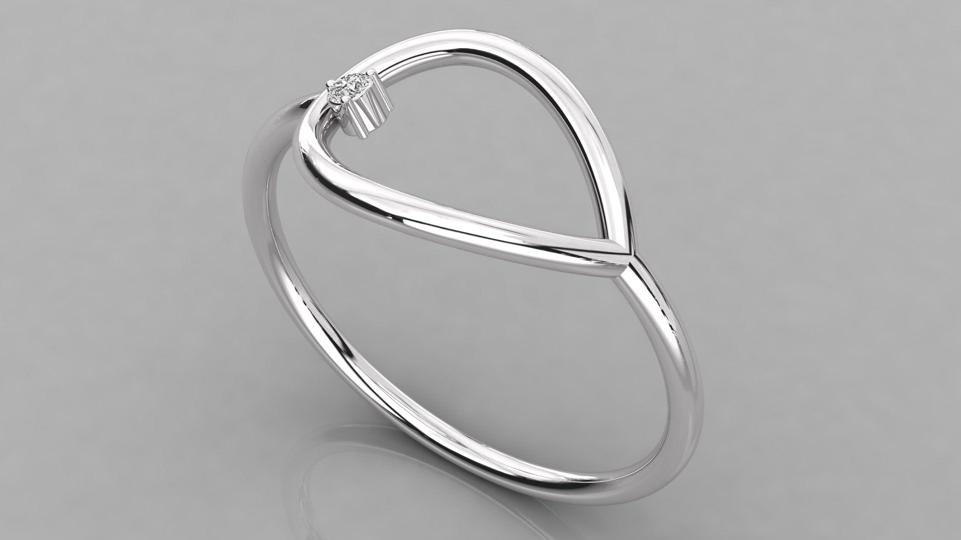 White Gold Ring