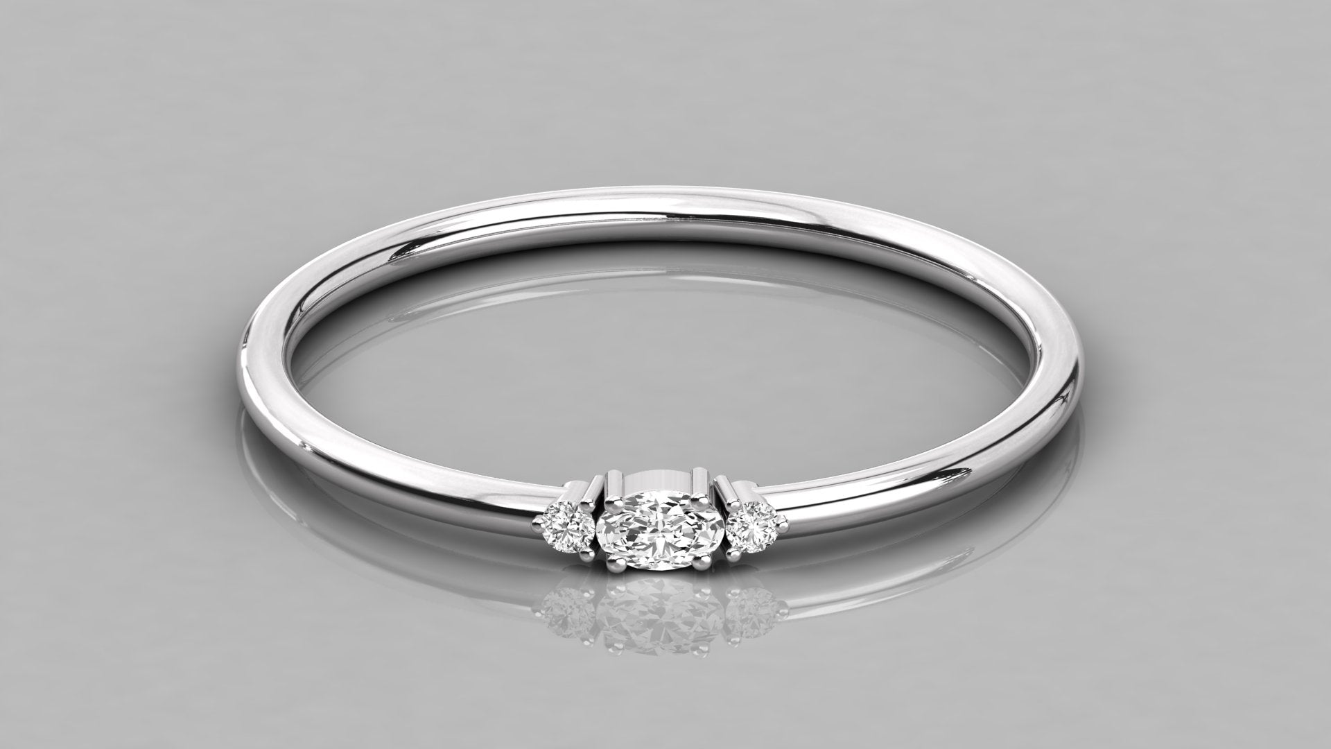 White Gold Ring